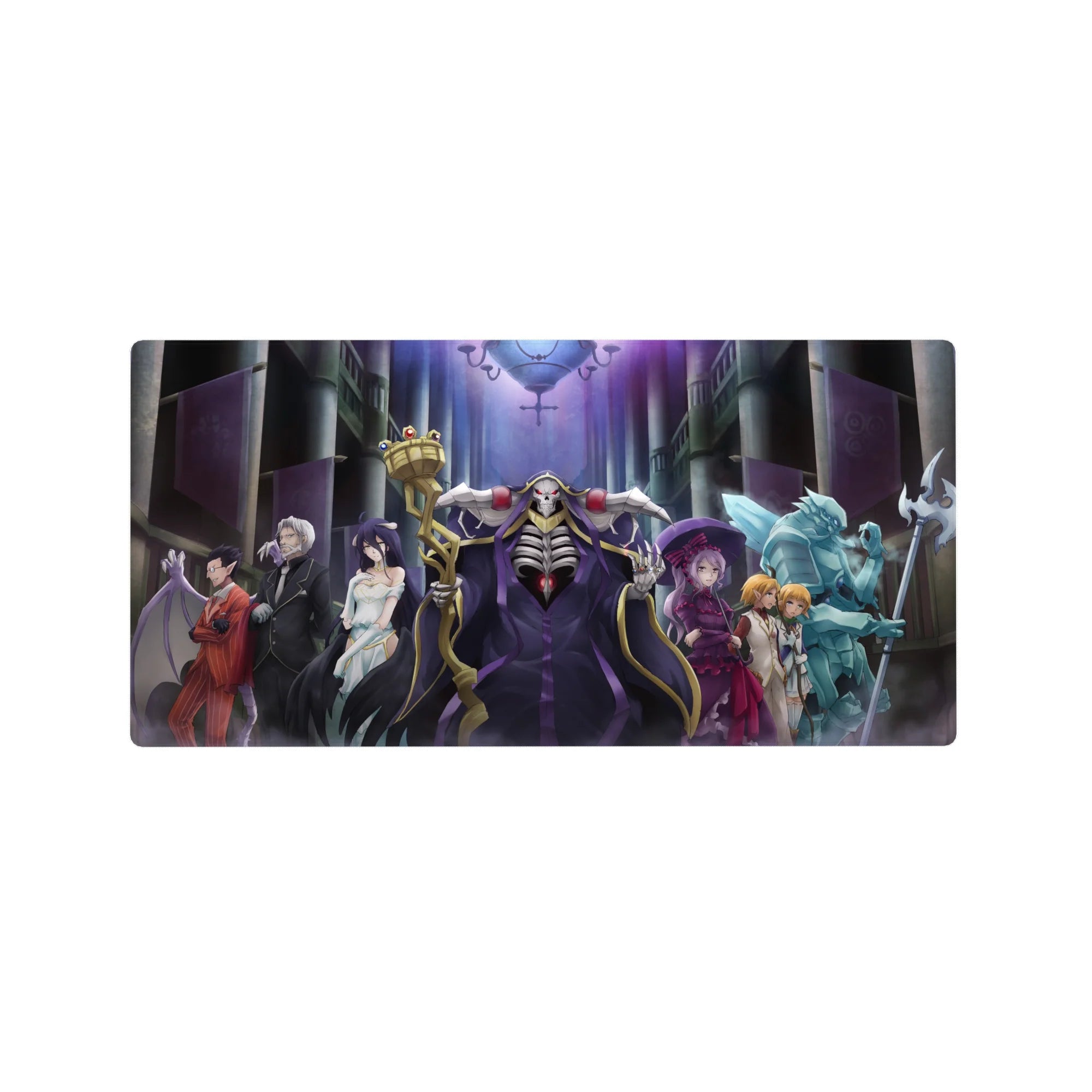 Overlord Deskmat | Mousepad | Deskpad - Nazarick&#39;s Elite - AniChan