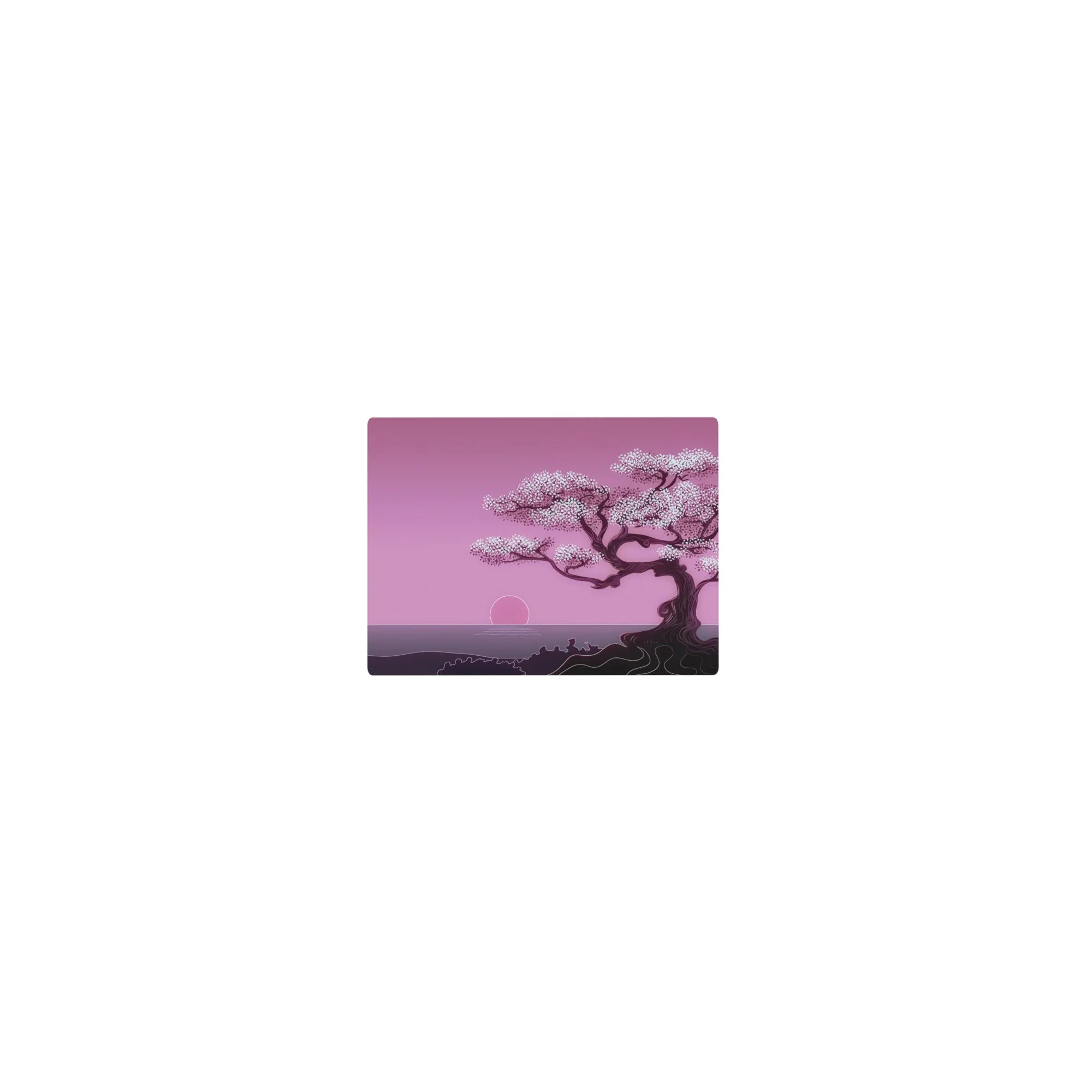 Zen-Japan Deskmat | Mousepad | Deskpad - Blossom Horizon - AniChan