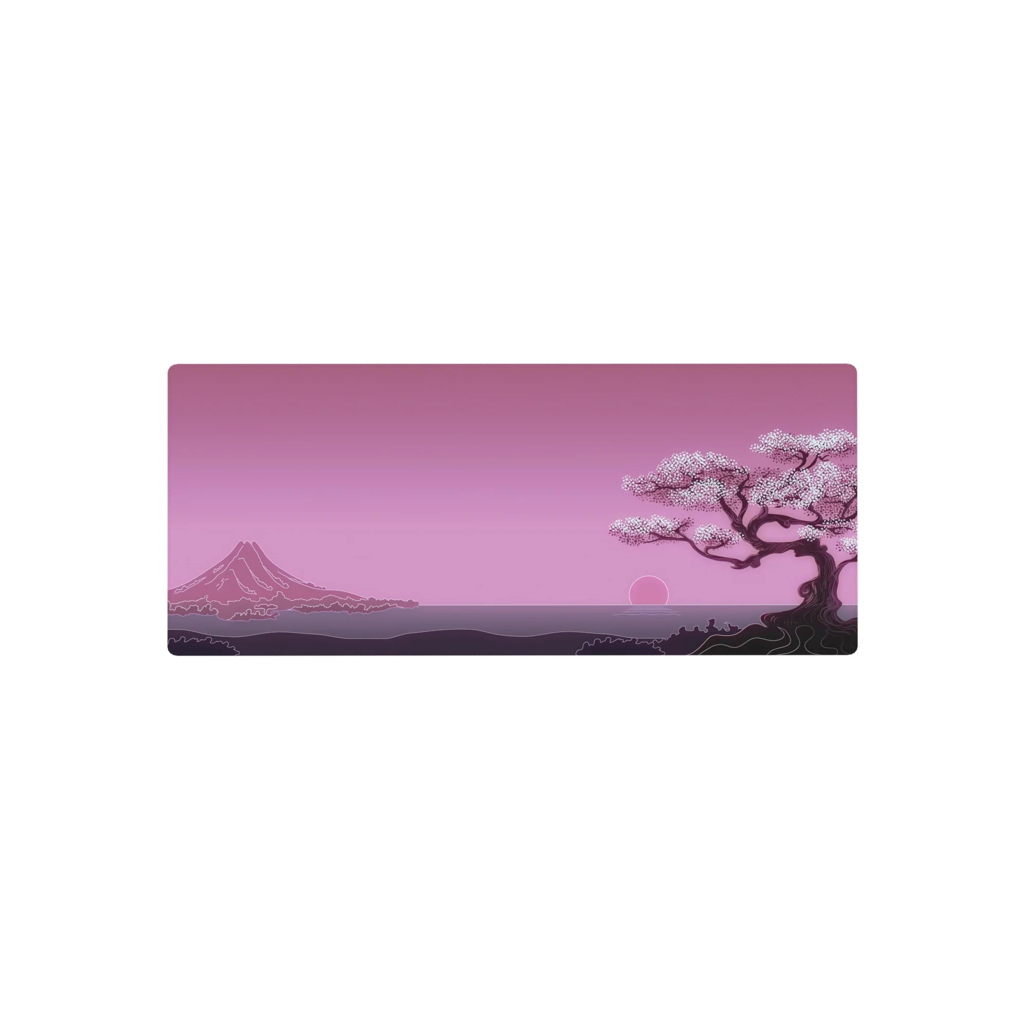 Zen-Japan Deskmat | Mousepad | Deskpad - Blossom Horizon - AniChan