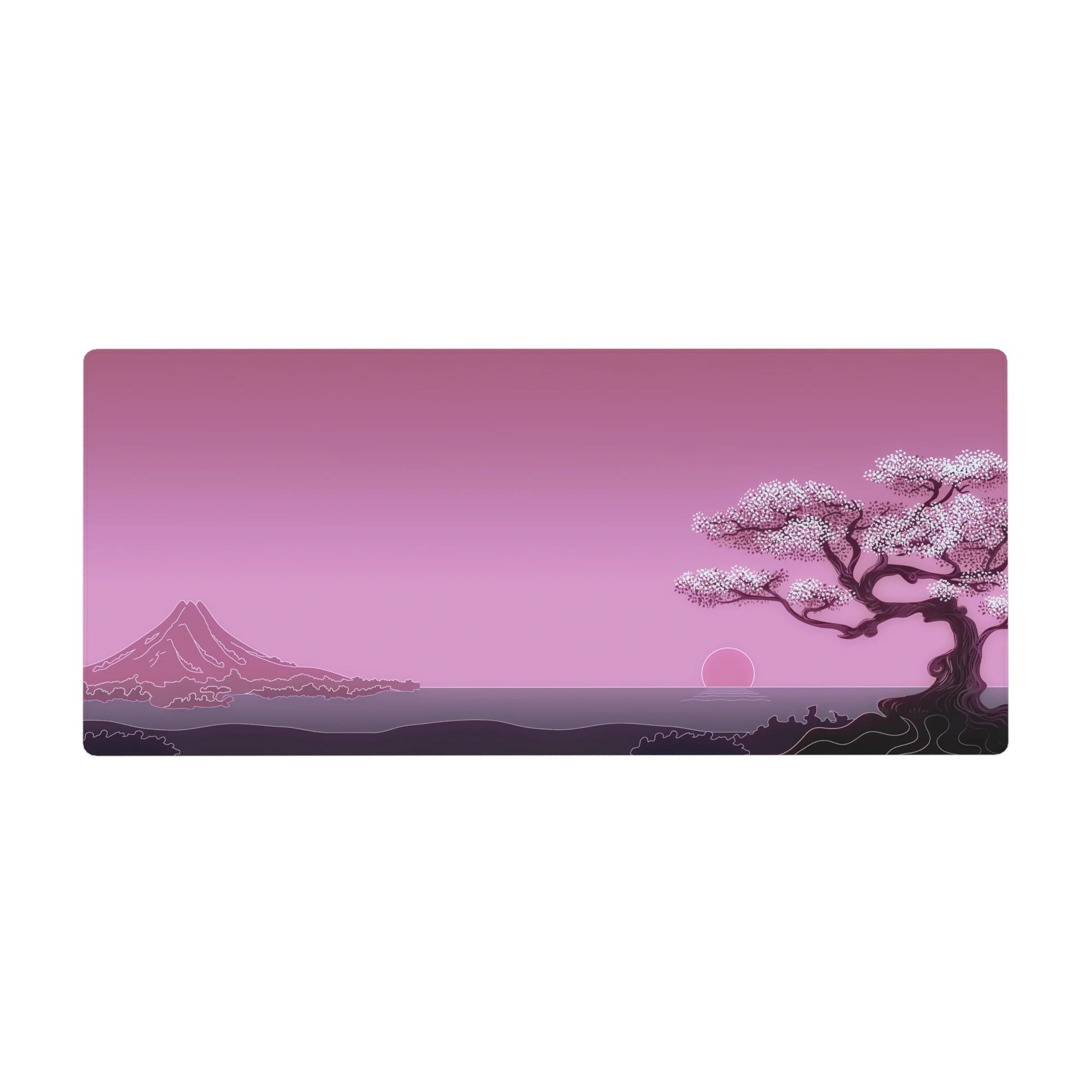 Zen-Japan Deskmat | Mousepad | Deskpad - Blossom Horizon - AniChan