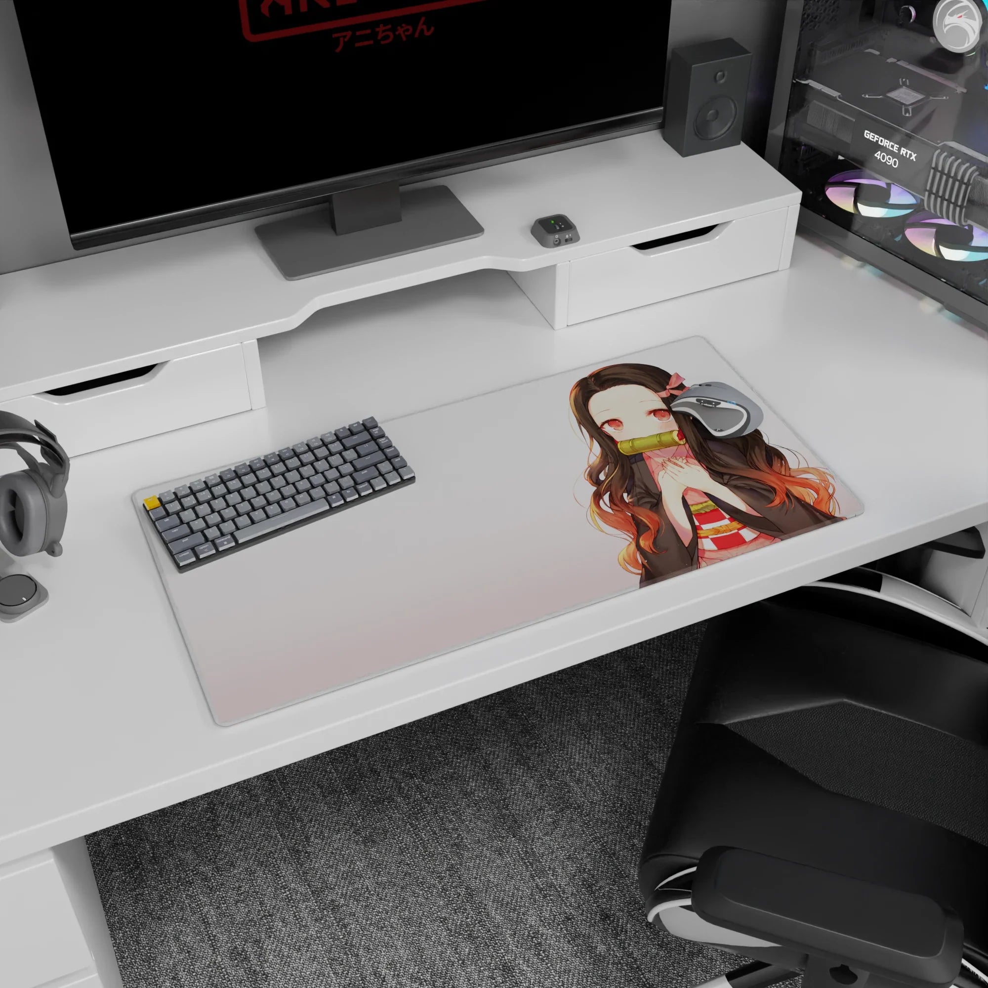 Demon Slayer Deskmat | Mousepad | Deskpad - Nezuko’s Gentle Spirit