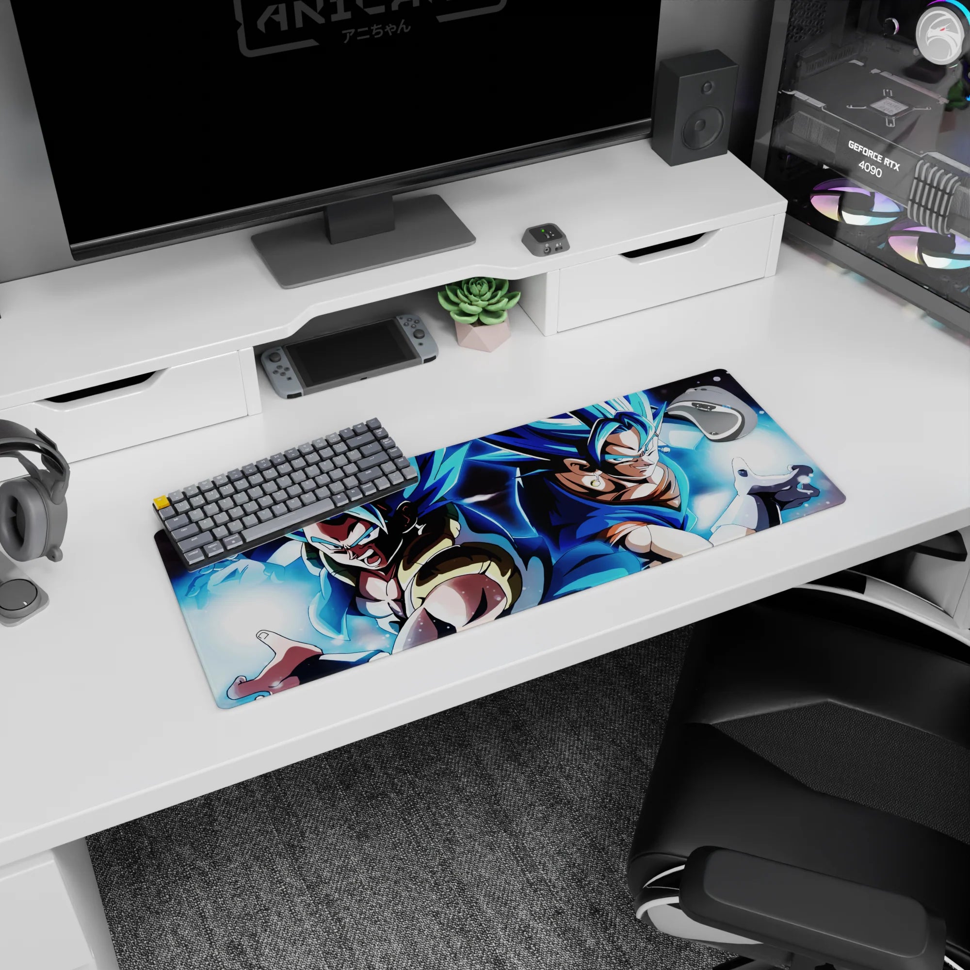 Dragon Ball Deskmat | Mousepad | Deskpad - Ultimate Fusion Power - AniChan