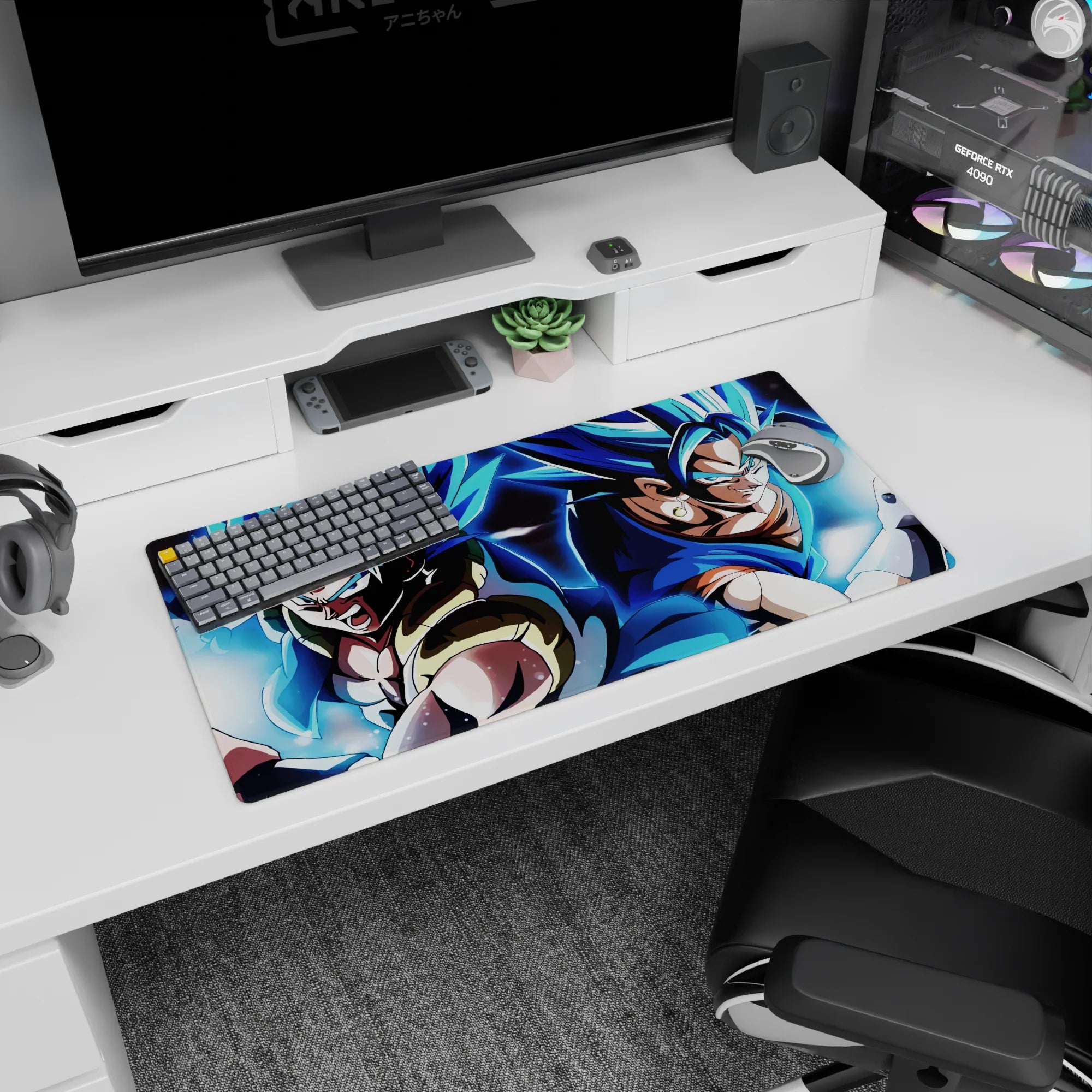 Dragon Ball Deskmat | Mousepad | Deskpad - Ultimate Fusion Power - AniChan