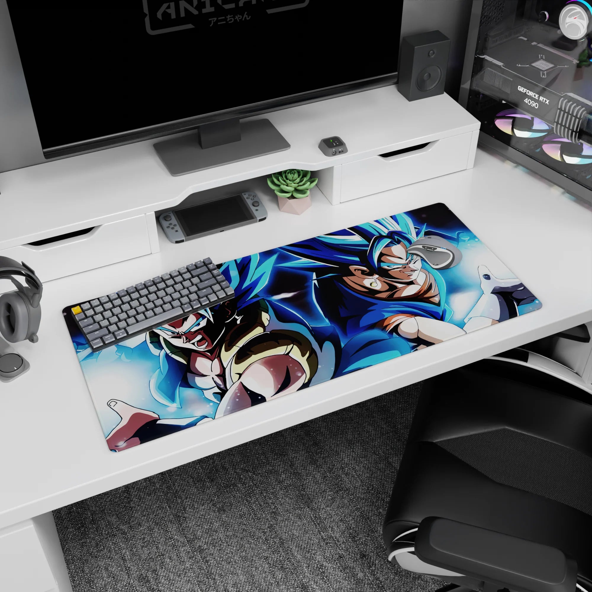 Dragon Ball Deskmat | Mousepad | Deskpad - Ultimate Fusion Power - AniChan