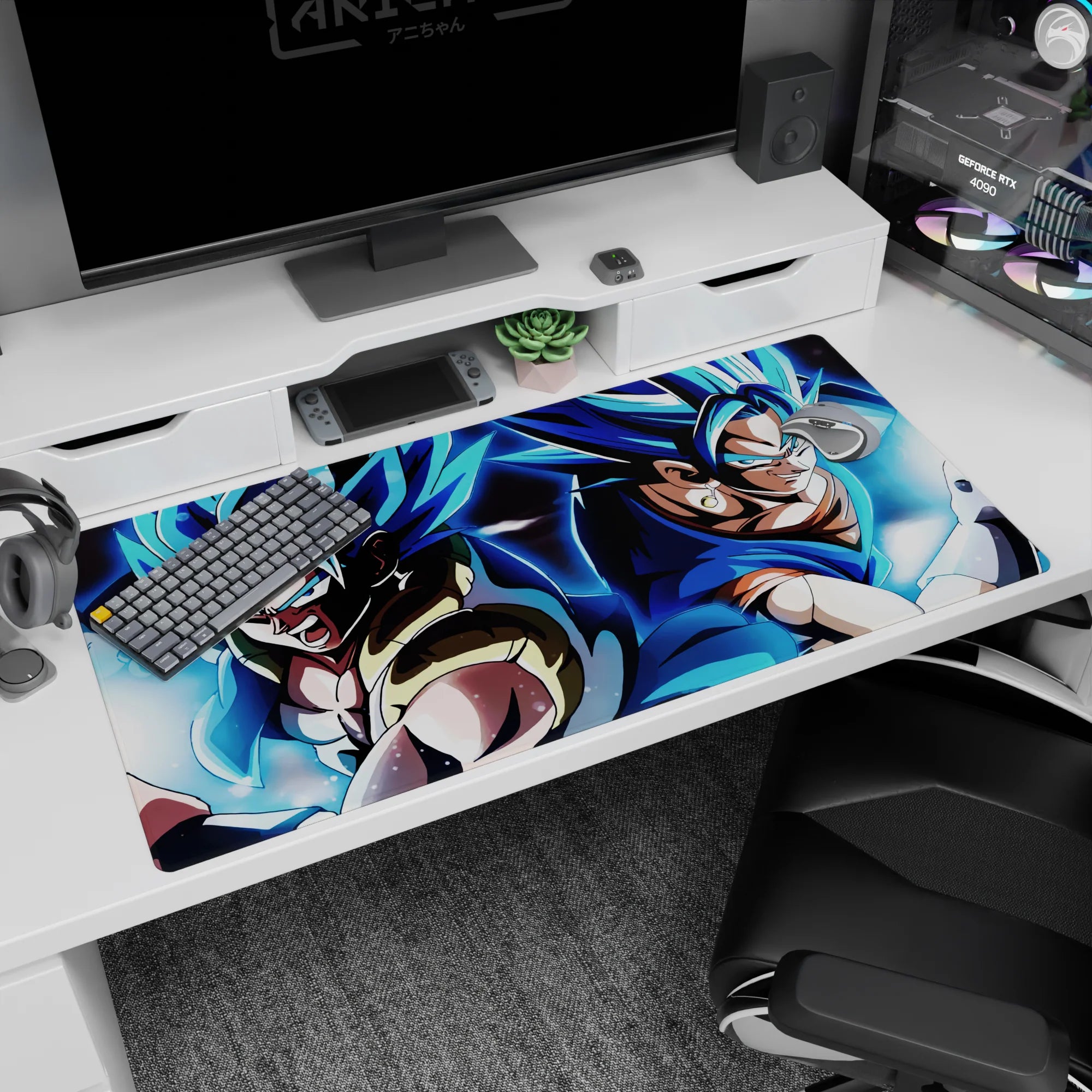 Dragon Ball Deskmat | Mousepad | Deskpad - Ultimate Fusion Power - AniChan