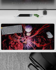 Jujutsu Kaisen Deskmat | Mousepad | Deskpad - Red Infinity - AniChan