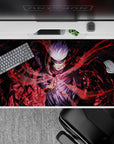 Jujutsu Kaisen Deskmat | Mousepad | Deskpad - Red Infinity - AniChan