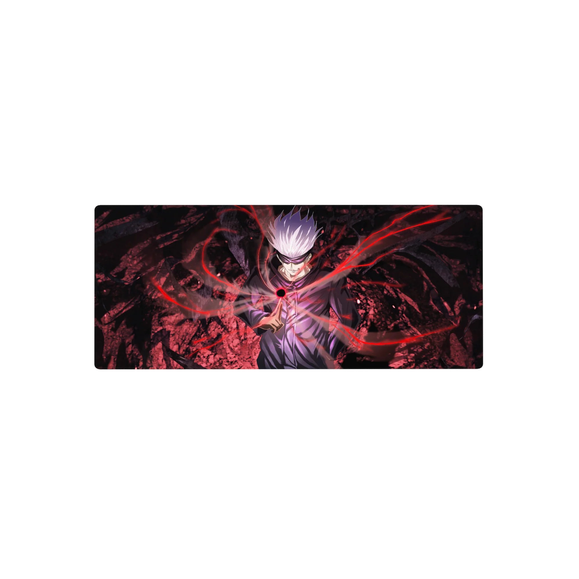 Jujutsu Kaisen Deskmat | Mousepad | Deskpad - Red Infinity - AniChan