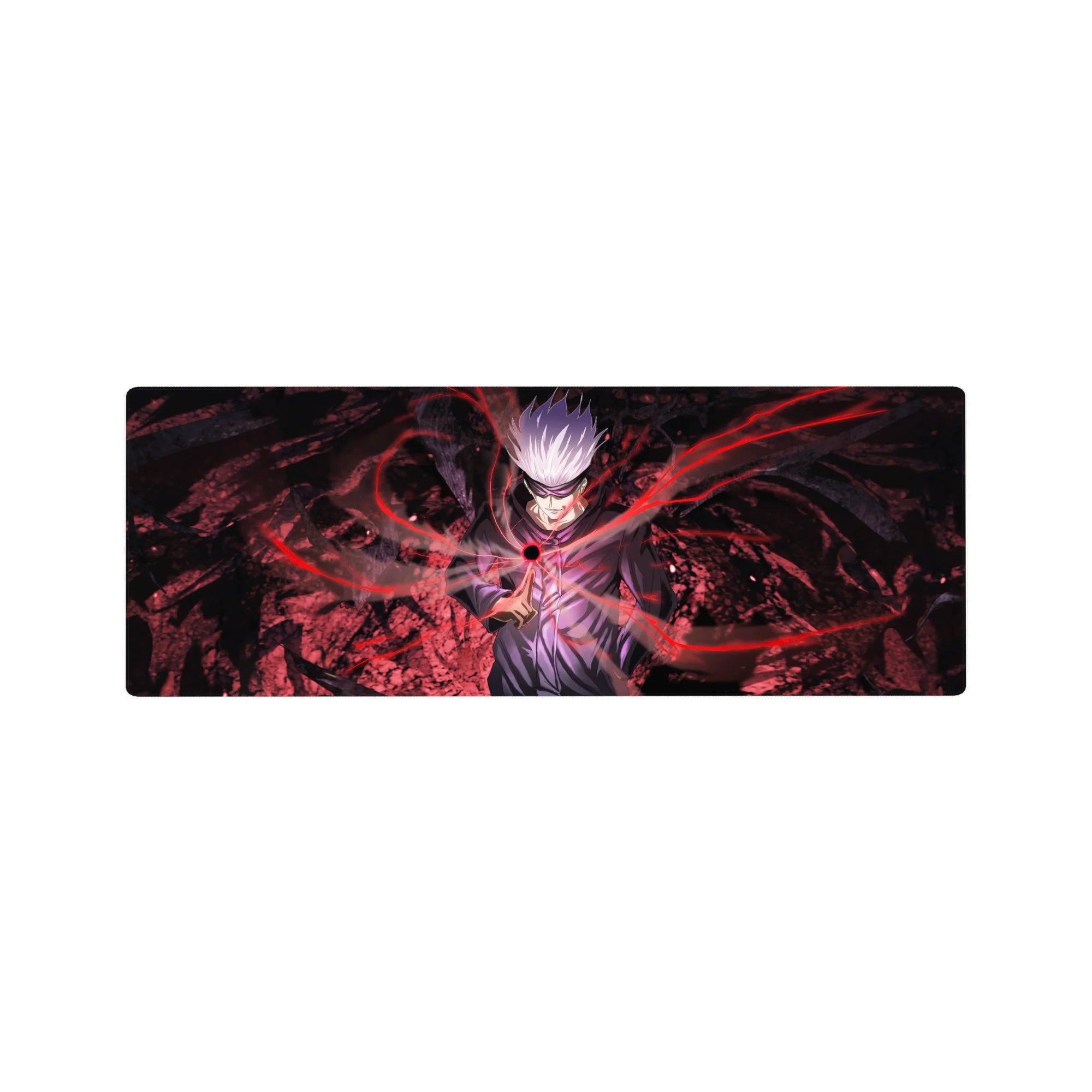 Jujutsu Kaisen Deskmat | Mousepad | Deskpad - Red Infinity - AniChan