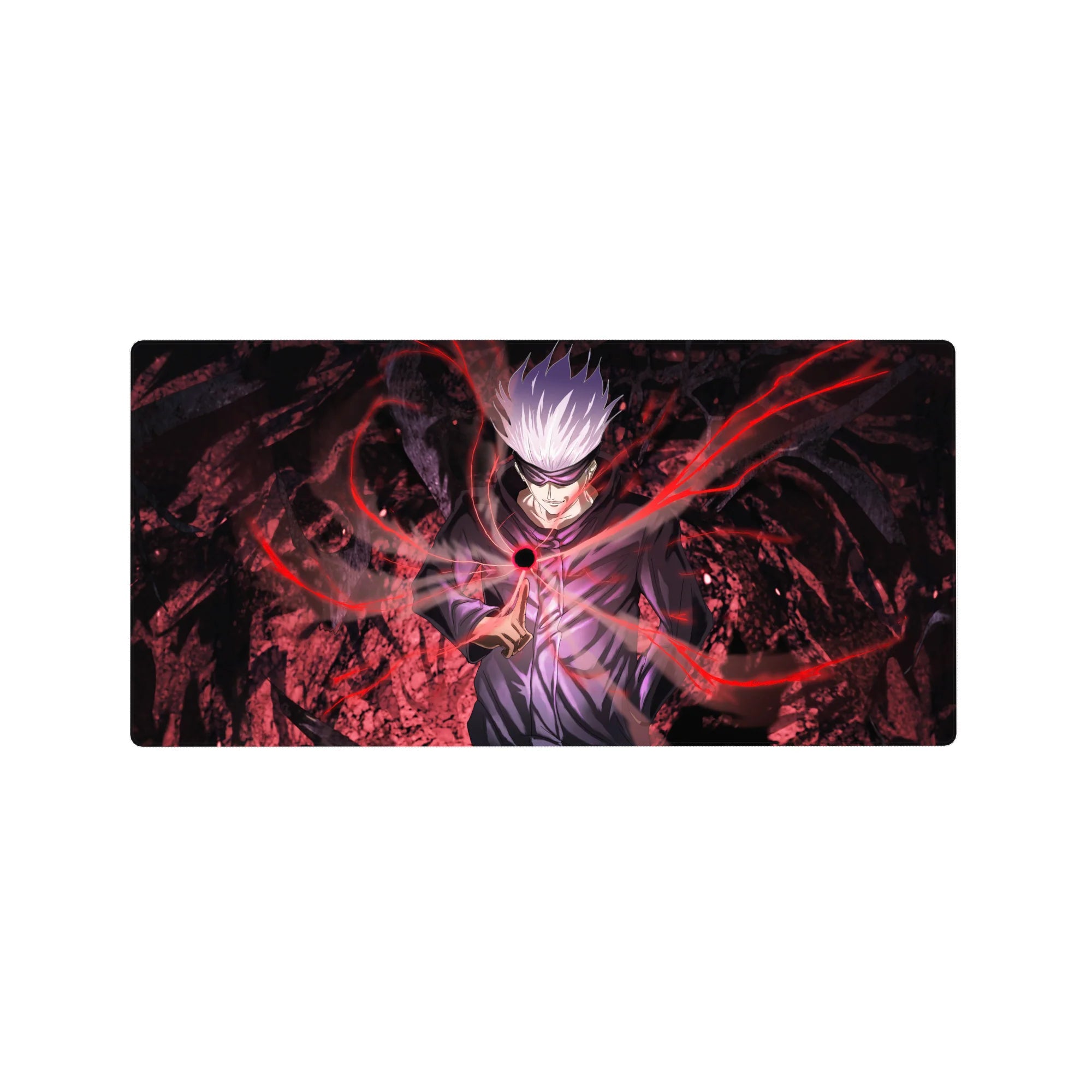 Jujutsu Kaisen Deskmat | Mousepad | Deskpad - Red Infinity - AniChan