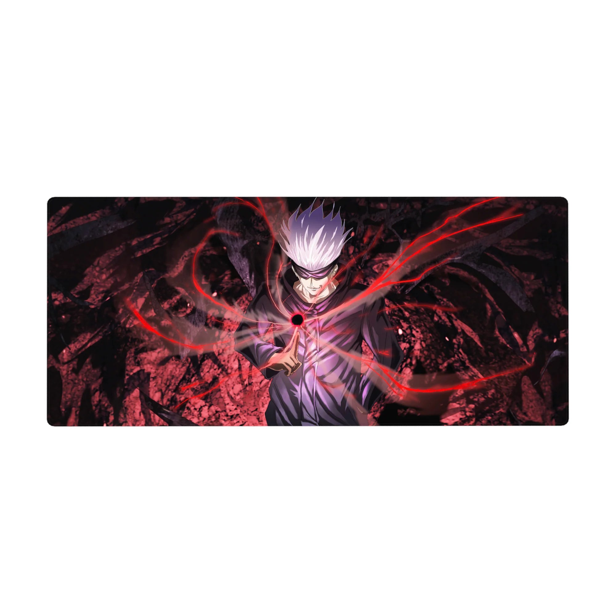 Jujutsu Kaisen Deskmat | Mousepad | Deskpad - Red Infinity - AniChan