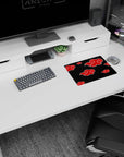 Itachi Uchiha Akatsuki cloud desk mat scene, classic anime mouse pad 14x10 inches, smooth tracking.