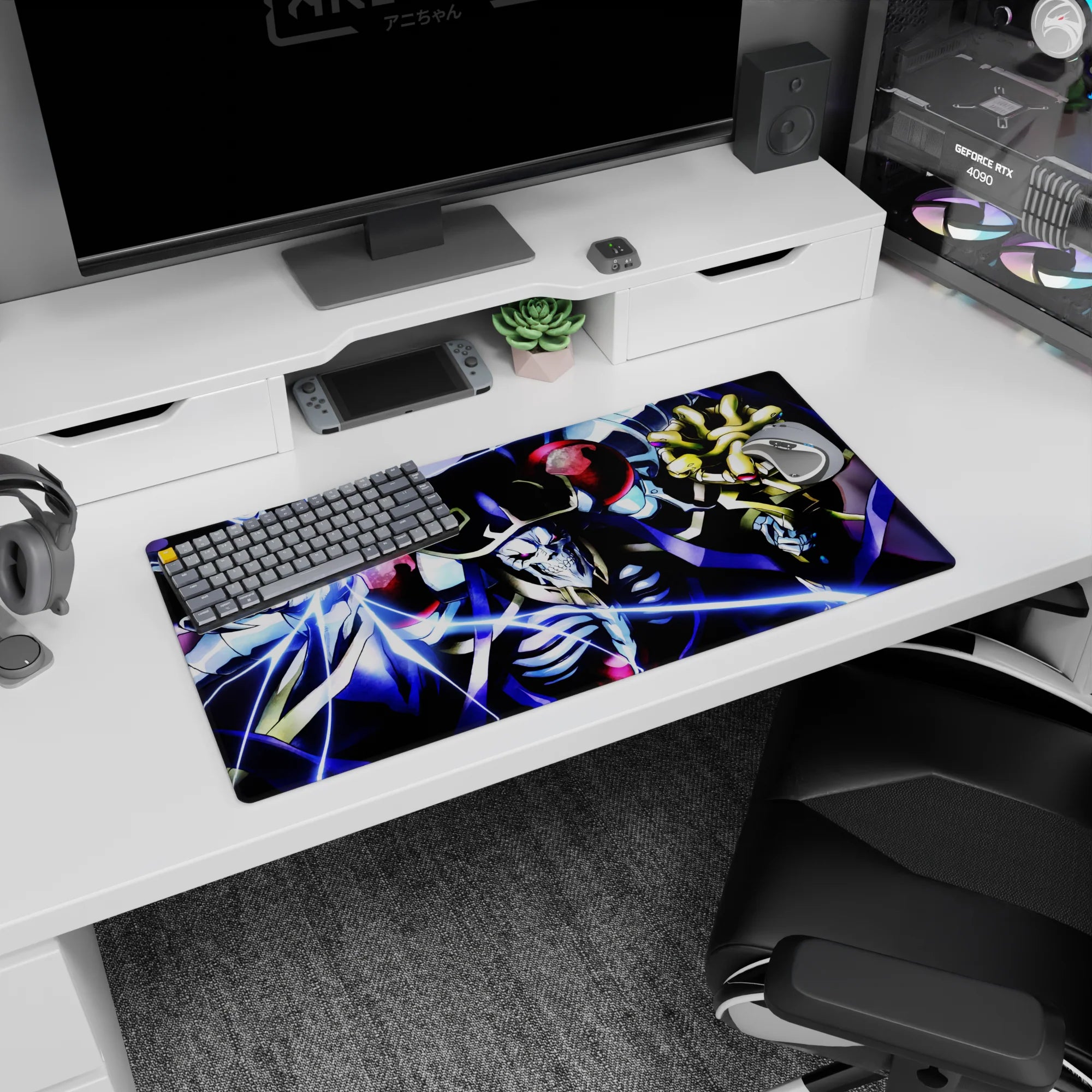 Overlord Deskmat | Mousepad | Deskpad - Master of Magic - AniChan