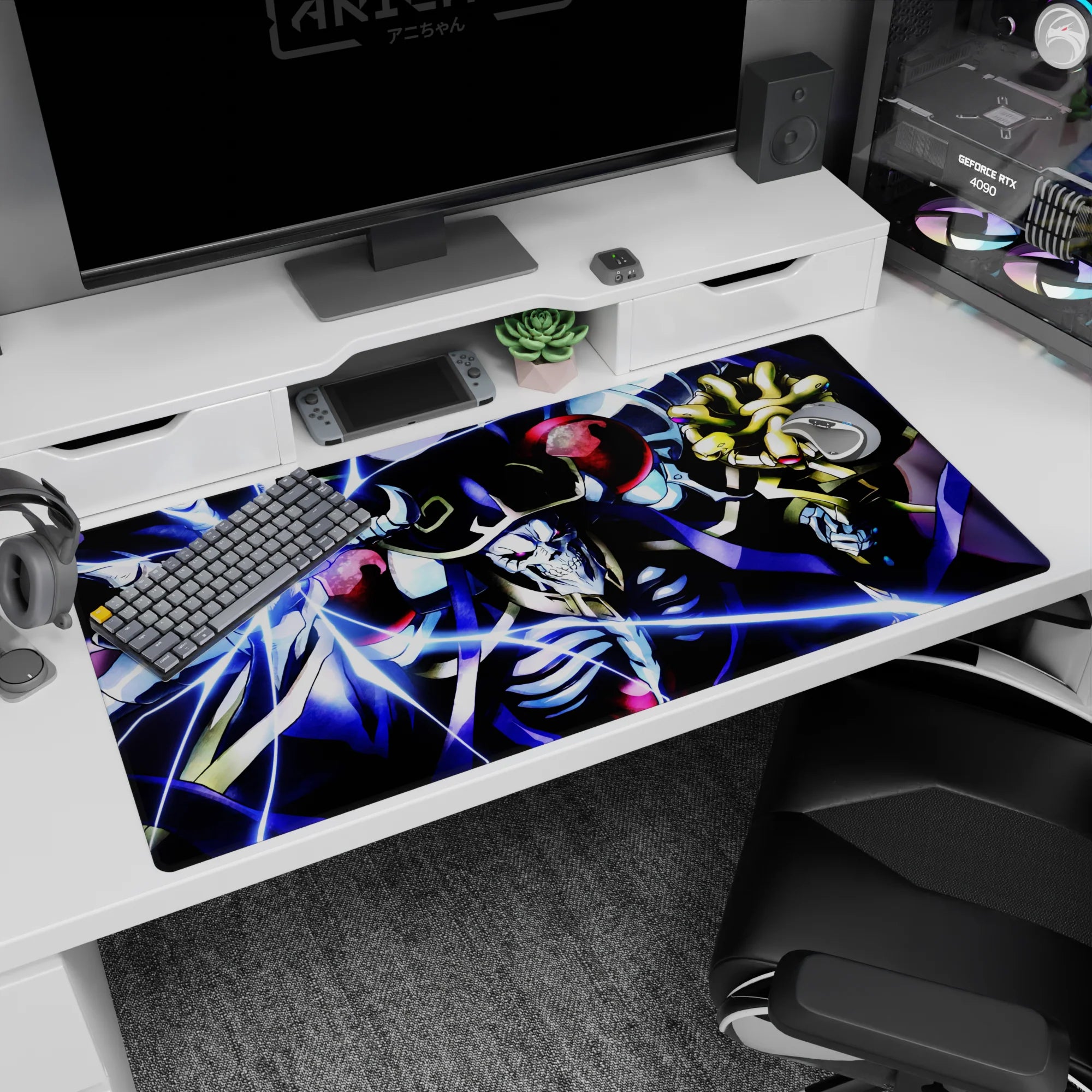 Overlord Deskmat | Mousepad | Deskpad - Master of Magic - AniChan