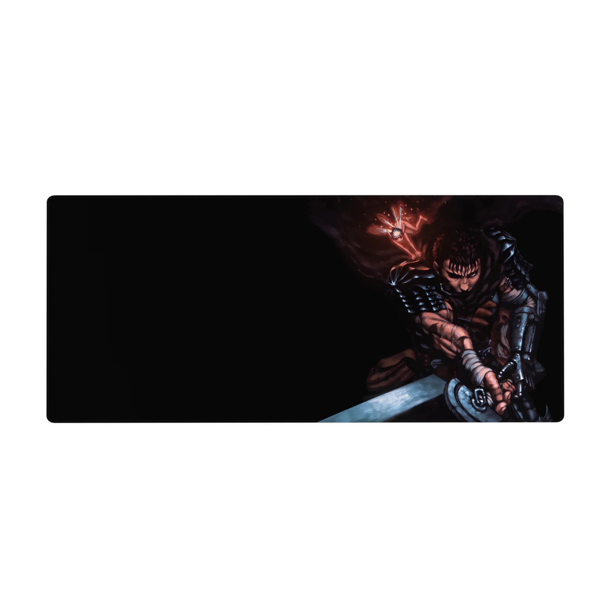 Berserk Deskmat | Mousepad | Deskpad - Fierce Resolve - AniChan