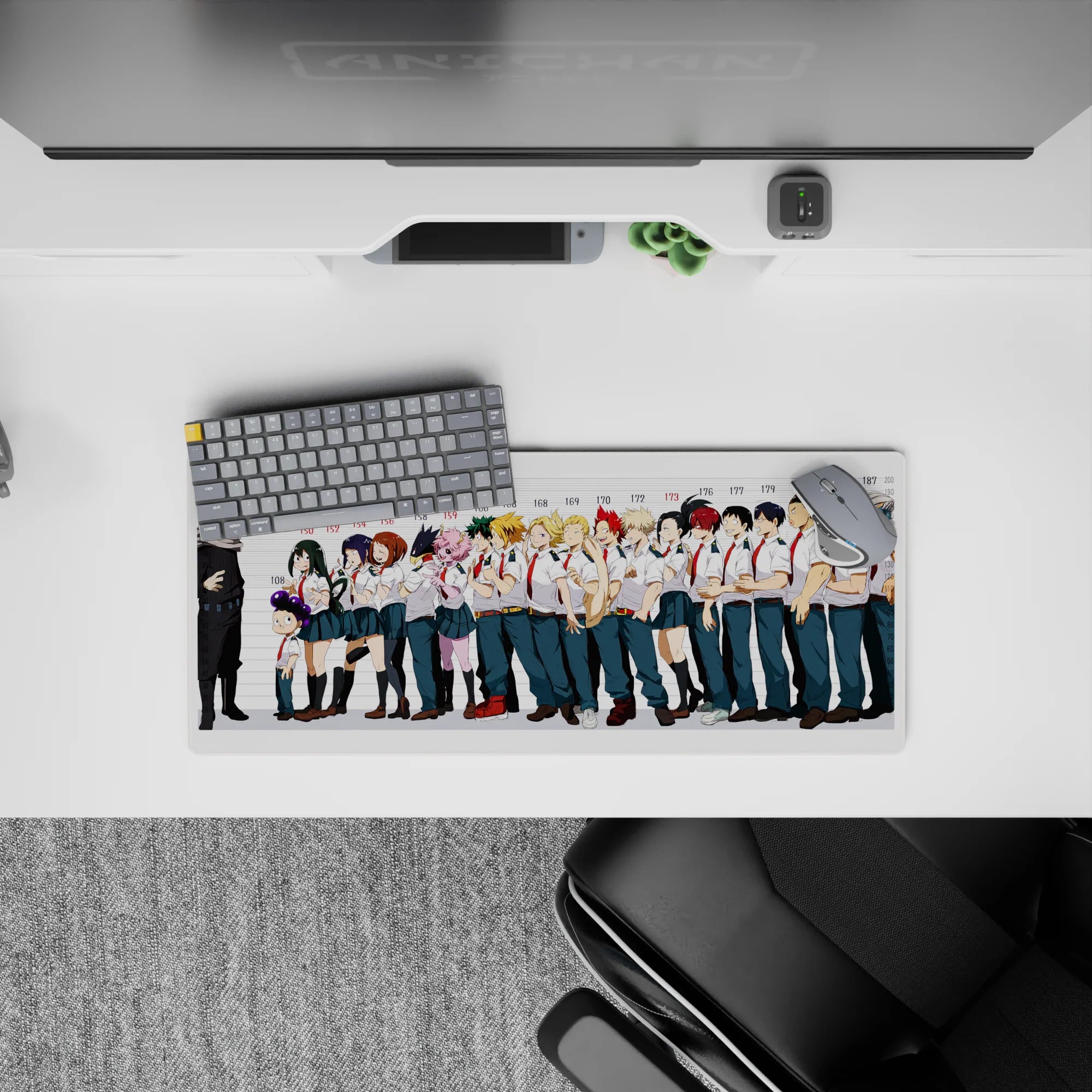 My Hero Academia Deskmat | Mousepad | Deskpad - Class 1-A Height Lineup - AniChan