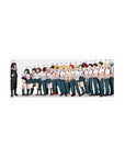 My Hero Academia Deskmat | Mousepad | Deskpad - Class 1-A Height Lineup - AniChan