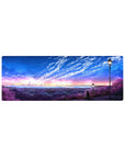 Fantasy Landscapes Deskmat | Mousepad | Deskpad - Twilight Overlook