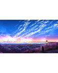 Fantasy Landscapes Deskmat | Mousepad | Deskpad - Twilight Overlook