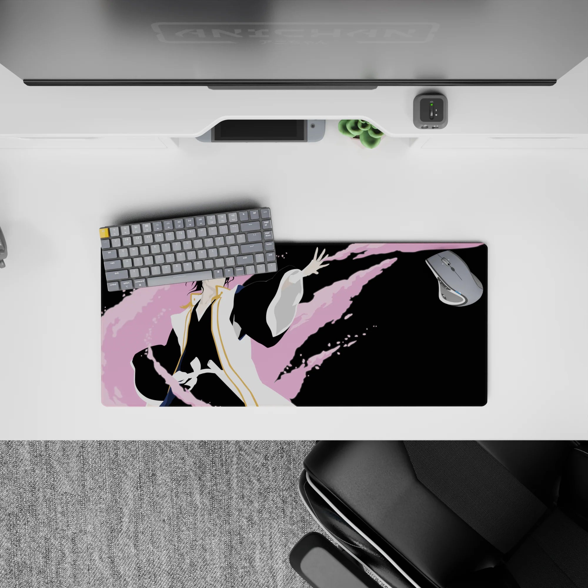 Bleach - Anime Mouse Pad and Desk Pad - Crimson Petal Storm - AniChan