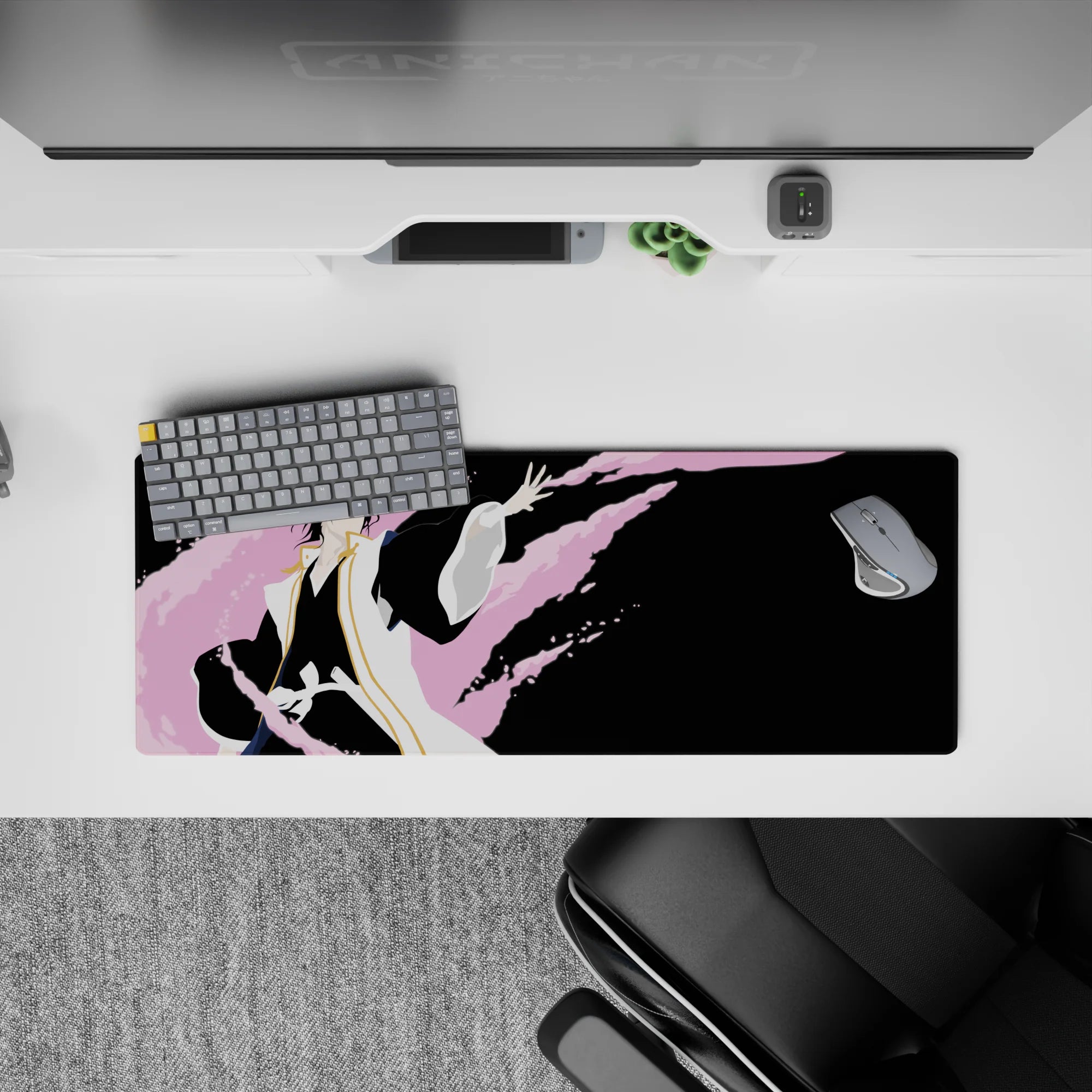 Bleach - Anime Mouse Pad and Desk Pad - Crimson Petal Storm - AniChan