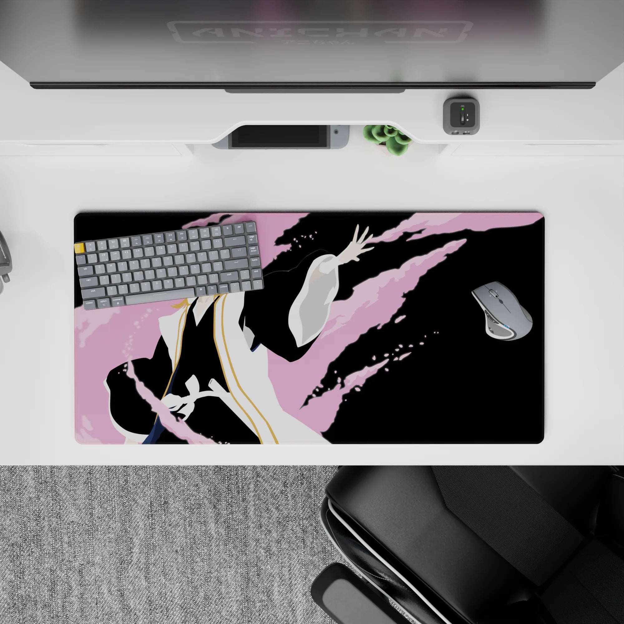 Bleach - Anime Mouse Pad and Desk Pad - Crimson Petal Storm - AniChan