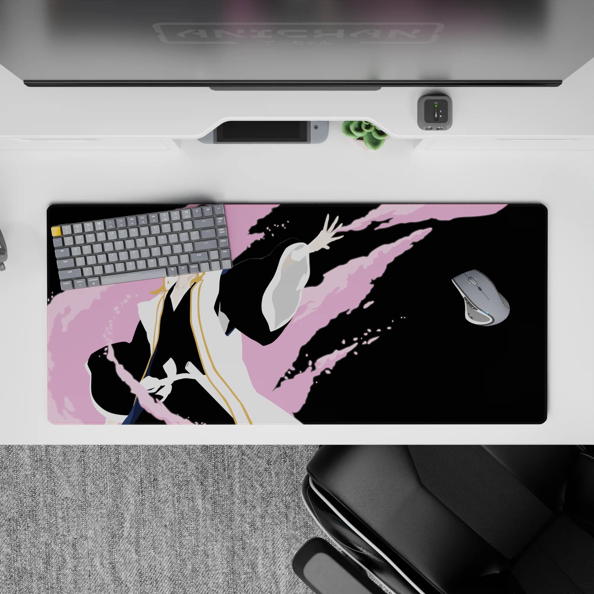 Bleach - Anime Mouse Pad and Desk Pad - Crimson Petal Storm - AniChan