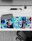 Dragon Ball Deskmat | Mousepad | Deskpad - Fusion Warriors: Blue Power - AniChan