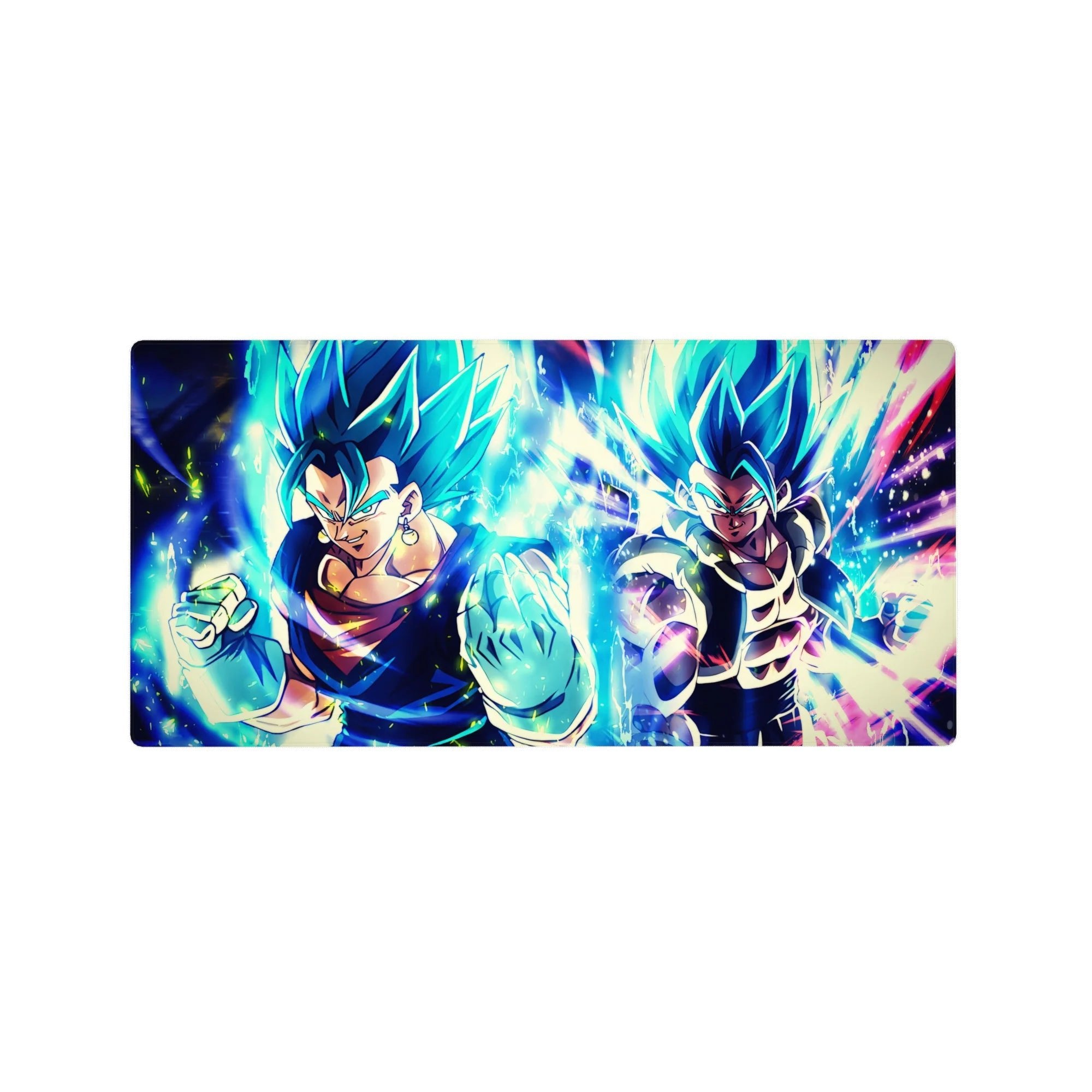 Dragon Ball Deskmat | Mousepad | Deskpad - Fusion Warriors: Blue Power - AniChan