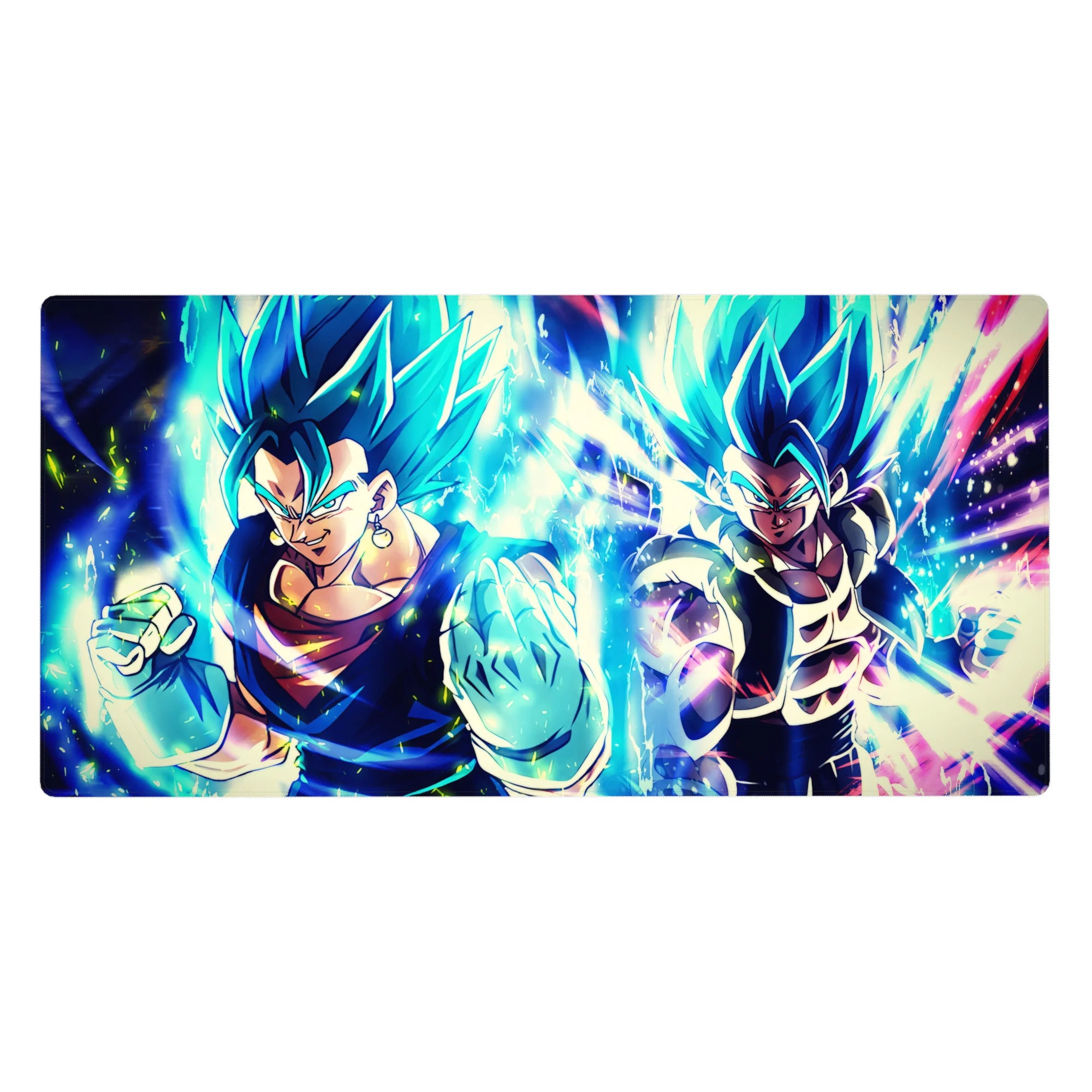 Dragon Ball Deskmat | Mousepad | Deskpad - Fusion Warriors: Blue Power - AniChan