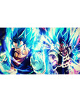 Dragon Ball Deskmat | Mousepad | Deskpad - Fusion Warriors: Blue Power - AniChan