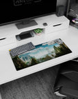 Fantasy Landscapes Deskmat | Mousepad | Deskpad - Skybound Realm