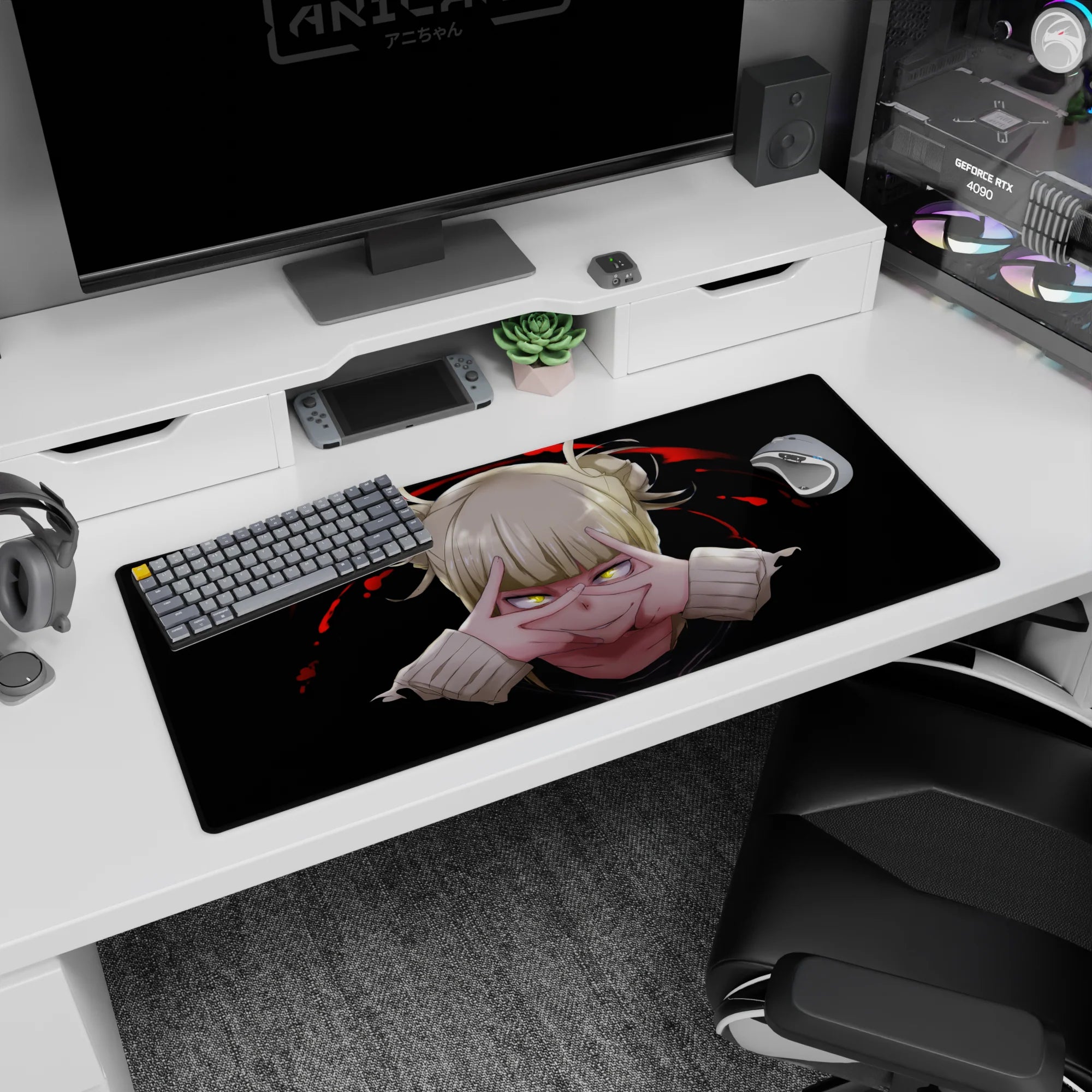 My Hero Academia Deskmat | Mousepad | Deskpad - Blood Lust Toga - AniChan