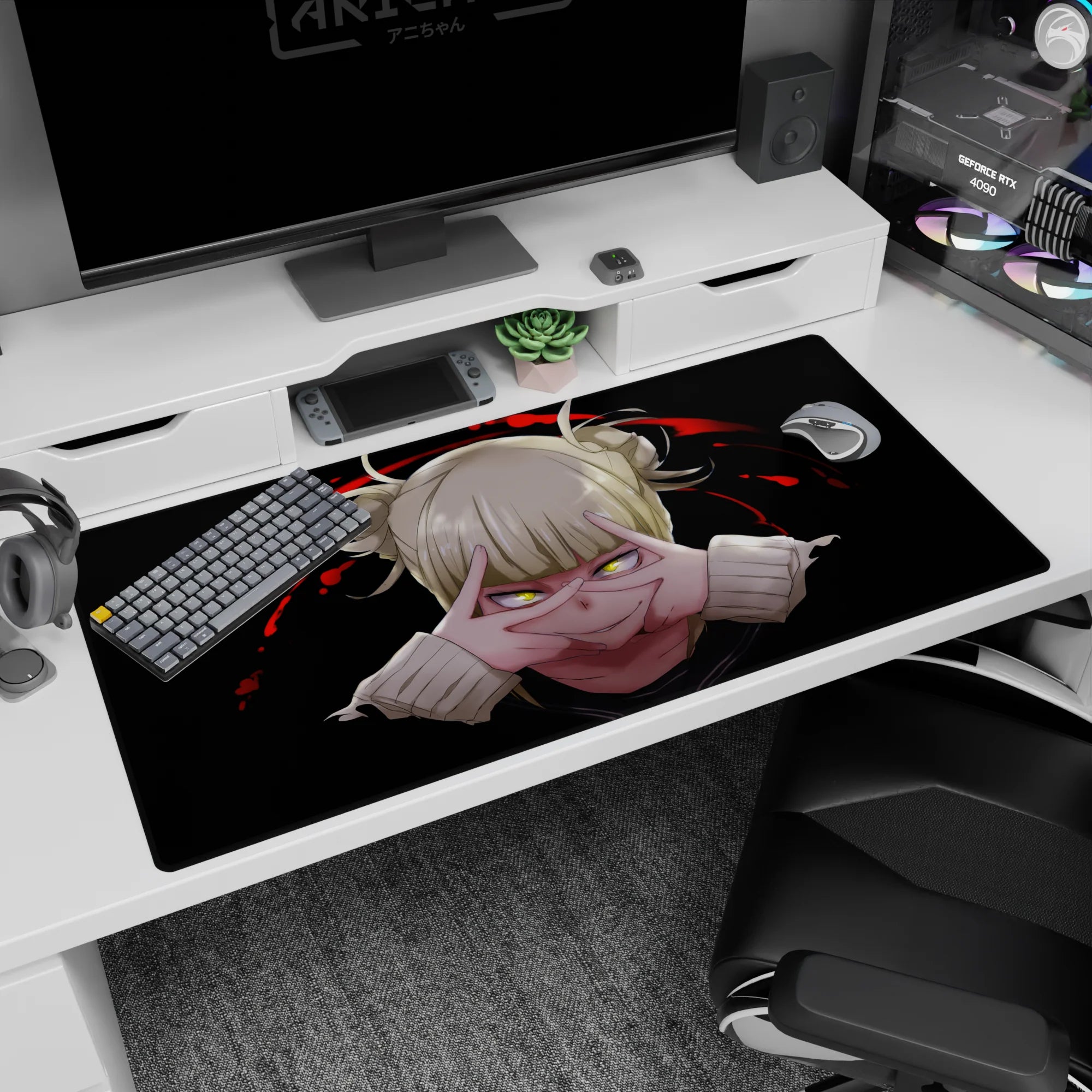 My Hero Academia Deskmat | Mousepad | Deskpad - Blood Lust Toga - AniChan