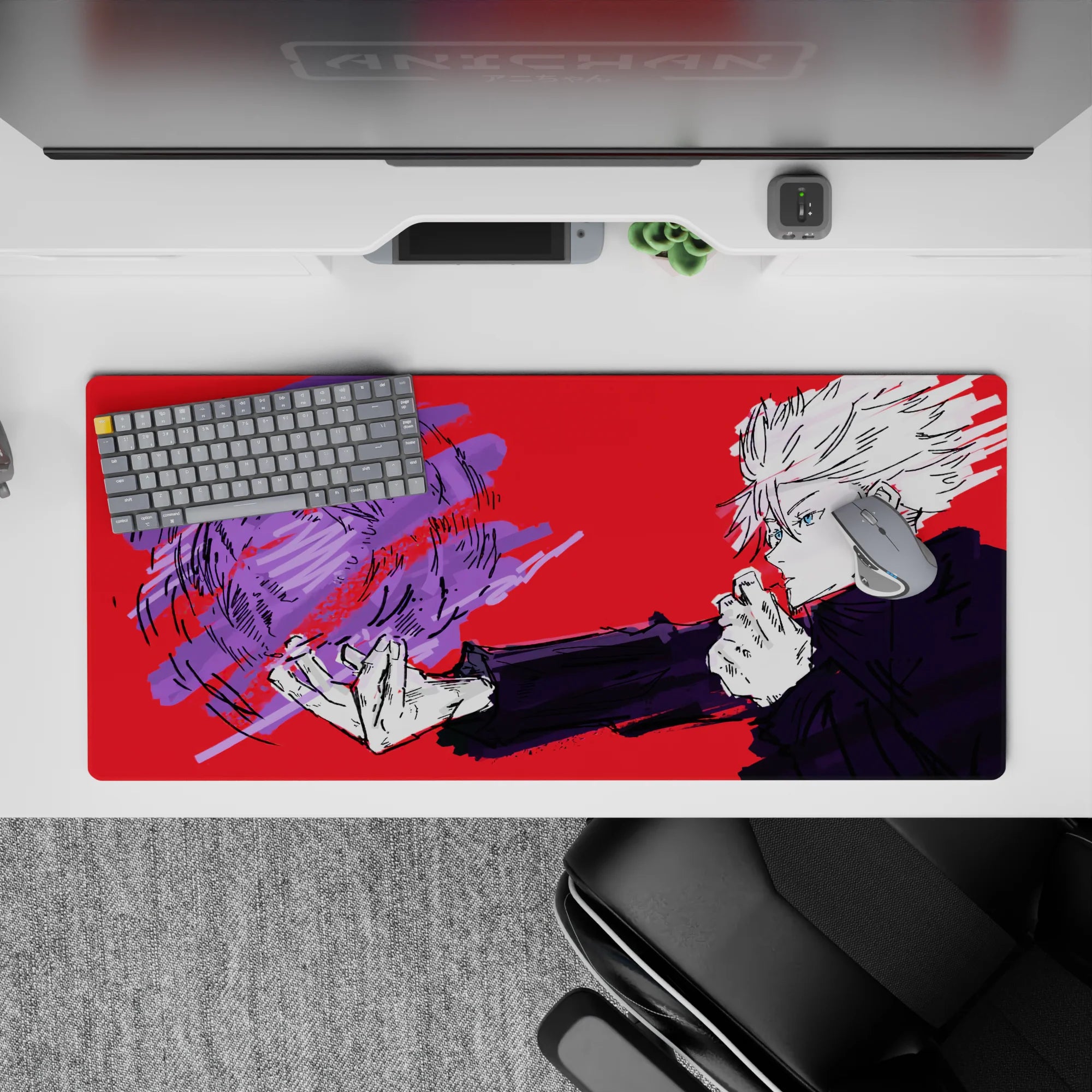 Jujutsu Kaisen Deskmat | Mousepad | Deskpad - Violet Force - AniChan