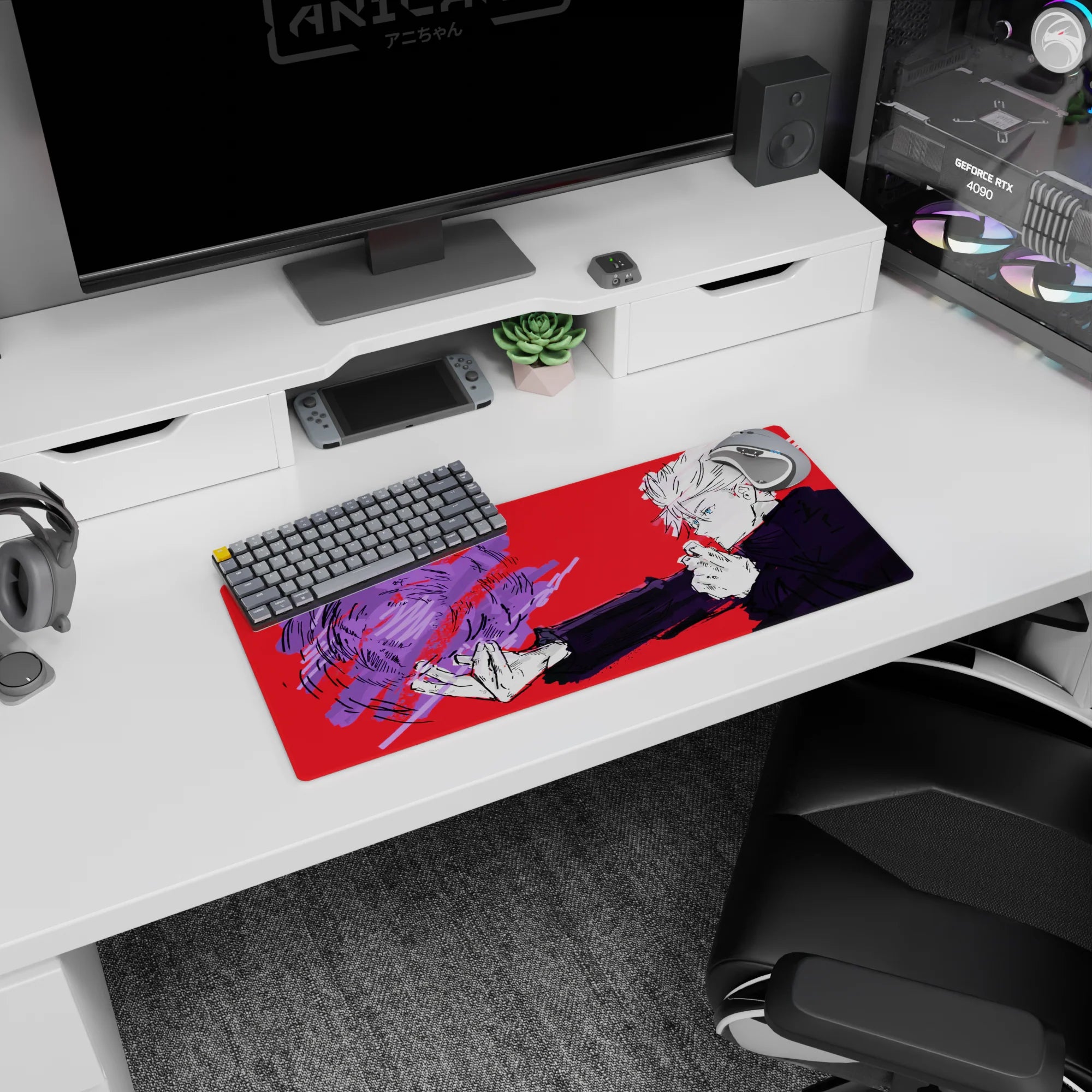 Jujutsu Kaisen Deskmat | Mousepad | Deskpad - Violet Force - AniChan