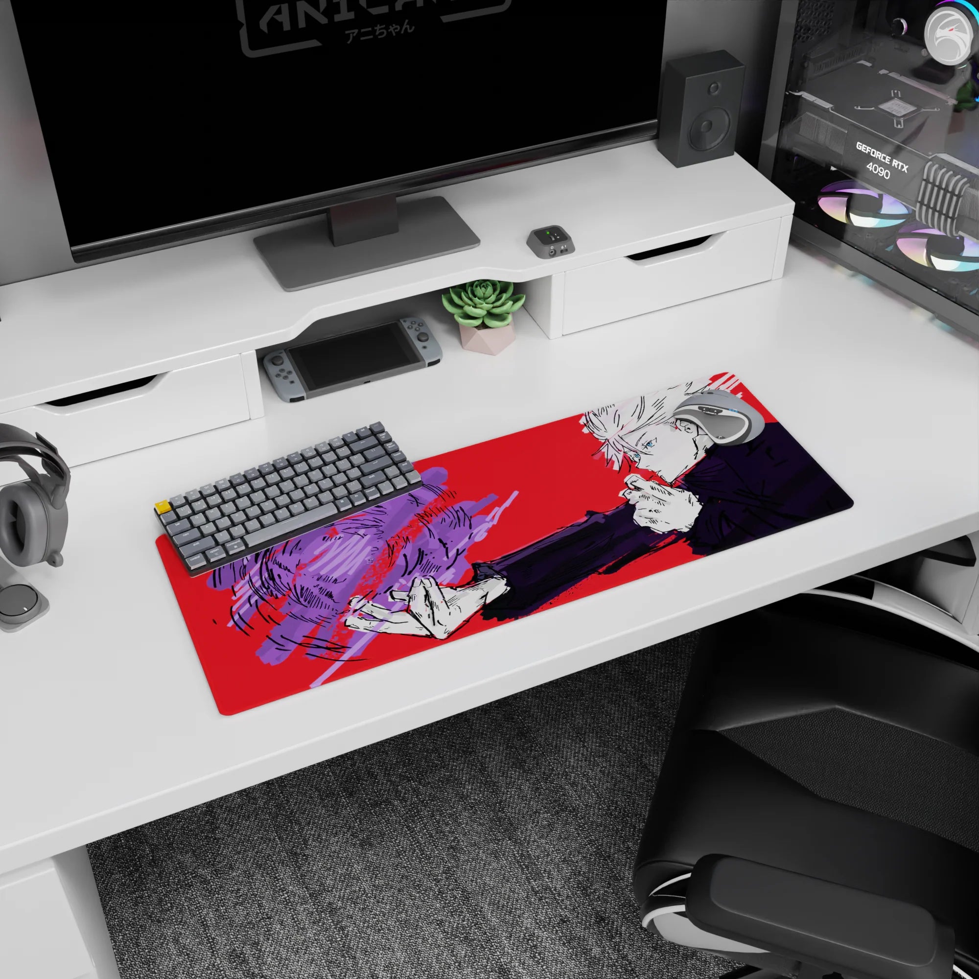 Jujutsu Kaisen Deskmat | Mousepad | Deskpad - Violet Force - AniChan