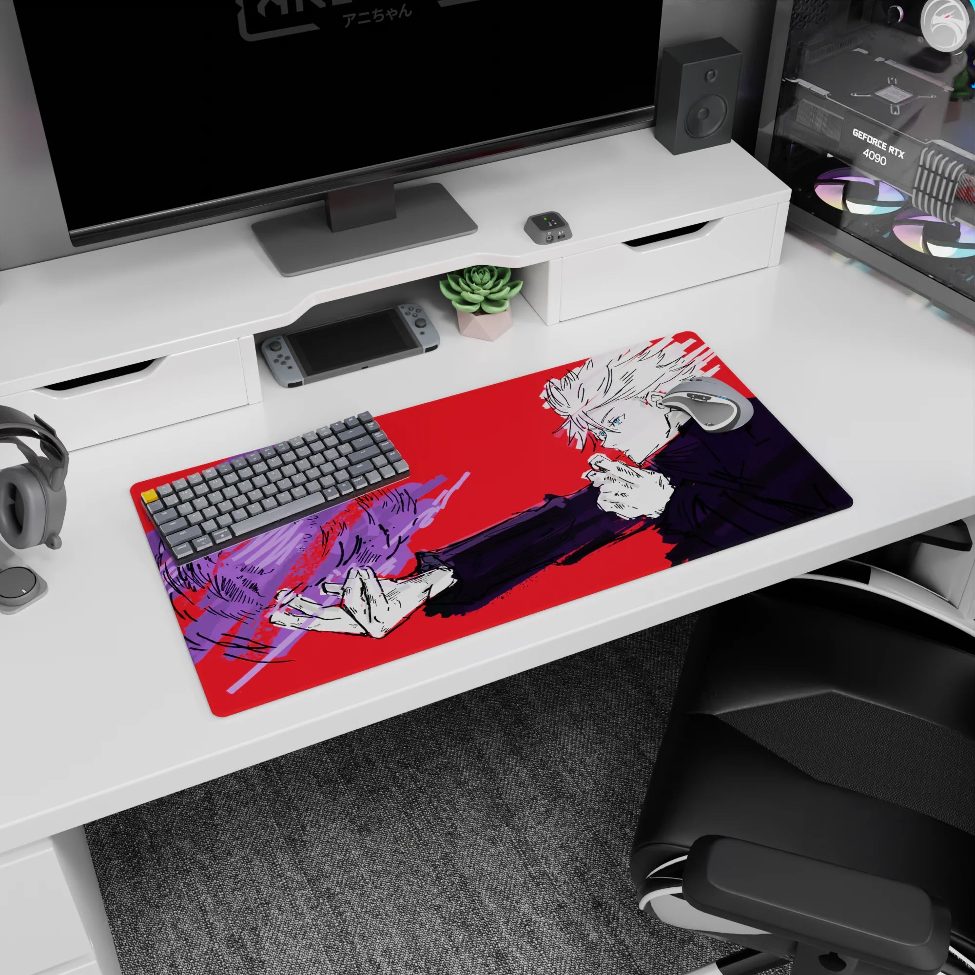 Jujutsu Kaisen Deskmat | Mousepad | Deskpad - Violet Force - AniChan