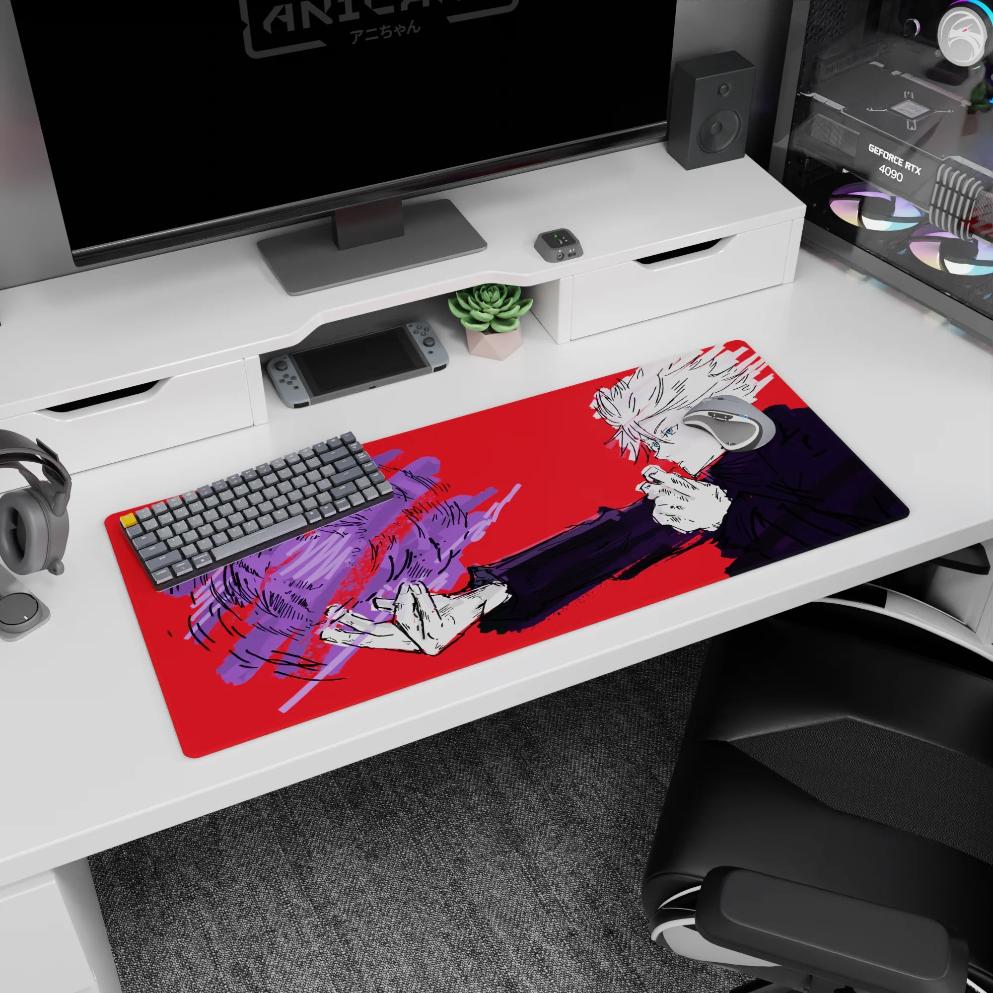 Jujutsu Kaisen Deskmat | Mousepad | Deskpad - Violet Force - AniChan