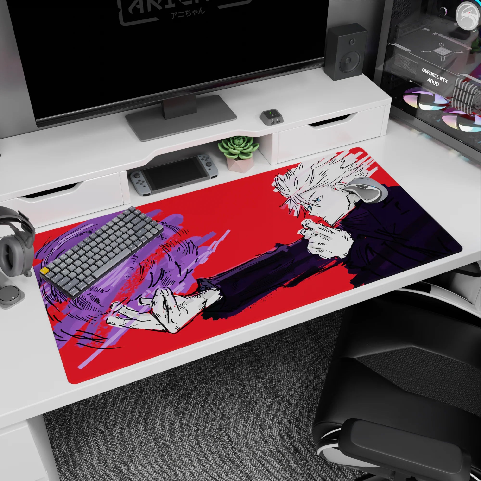 Jujutsu Kaisen Deskmat | Mousepad | Deskpad - Violet Force - AniChan