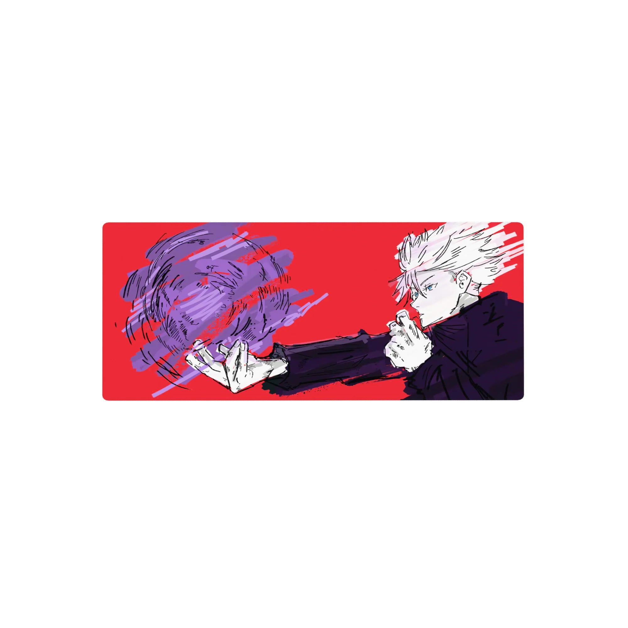 Jujutsu Kaisen Deskmat | Mousepad | Deskpad - Violet Force - AniChan