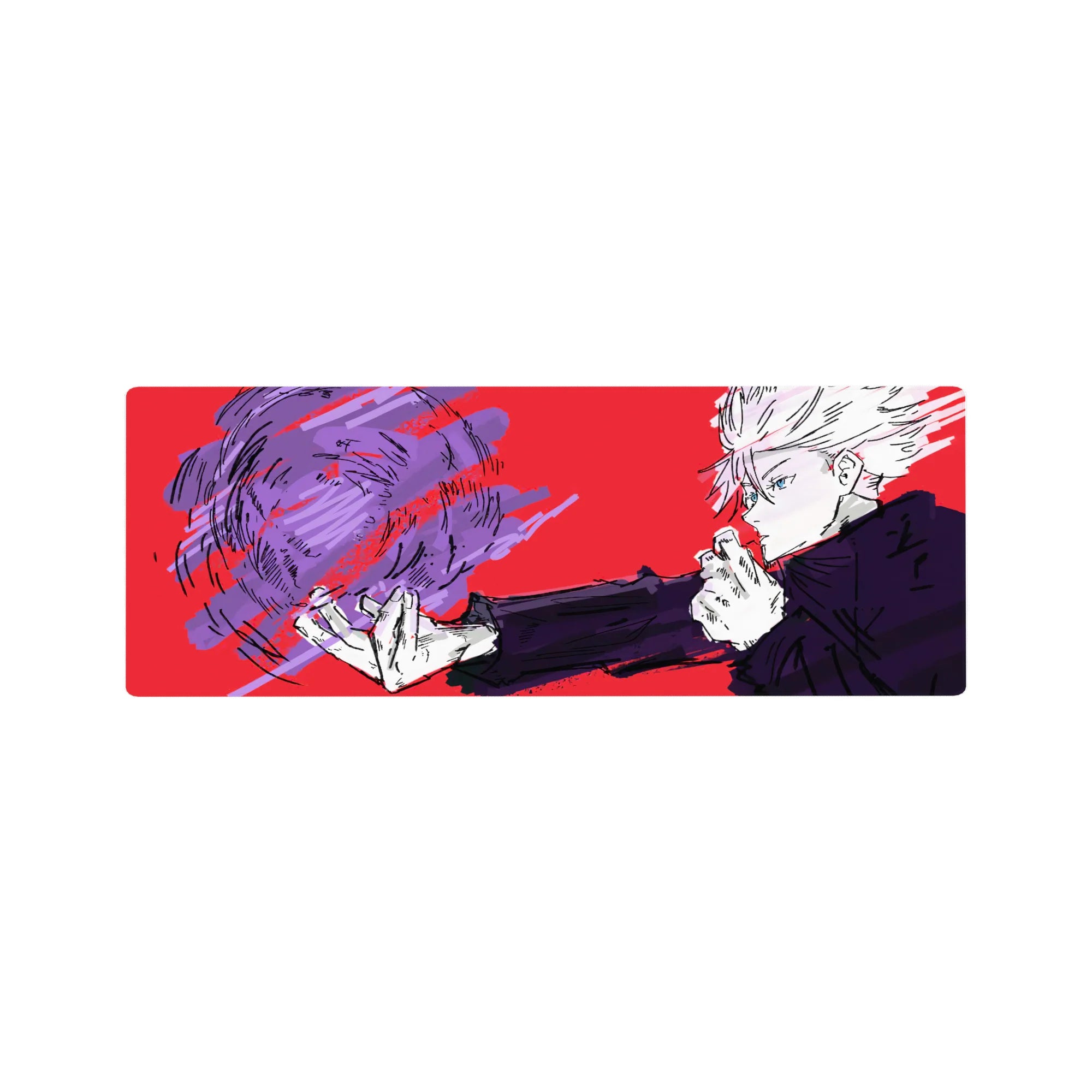 Jujutsu Kaisen Deskmat | Mousepad | Deskpad - Violet Force - AniChan