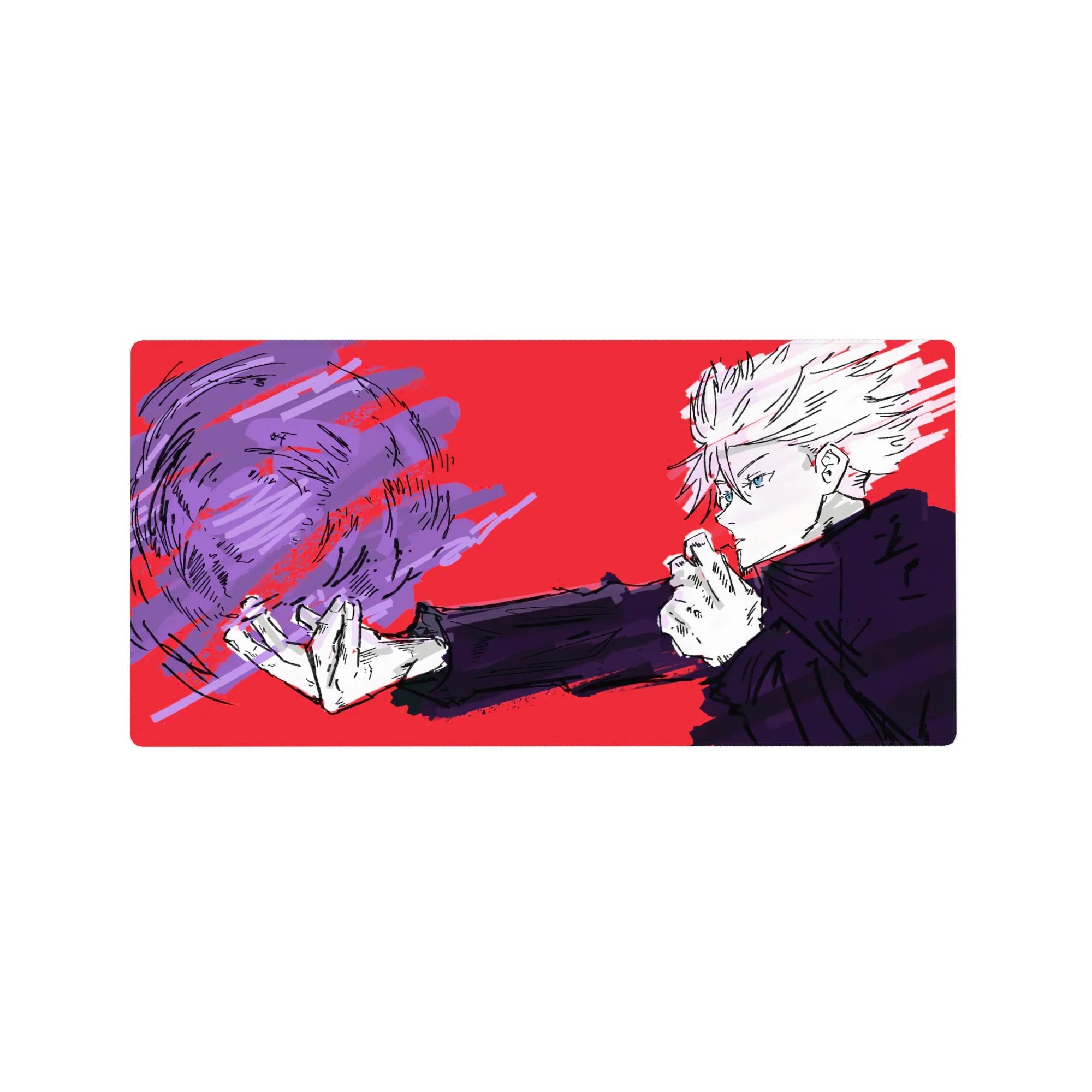 Jujutsu Kaisen Deskmat | Mousepad | Deskpad - Violet Force - AniChan