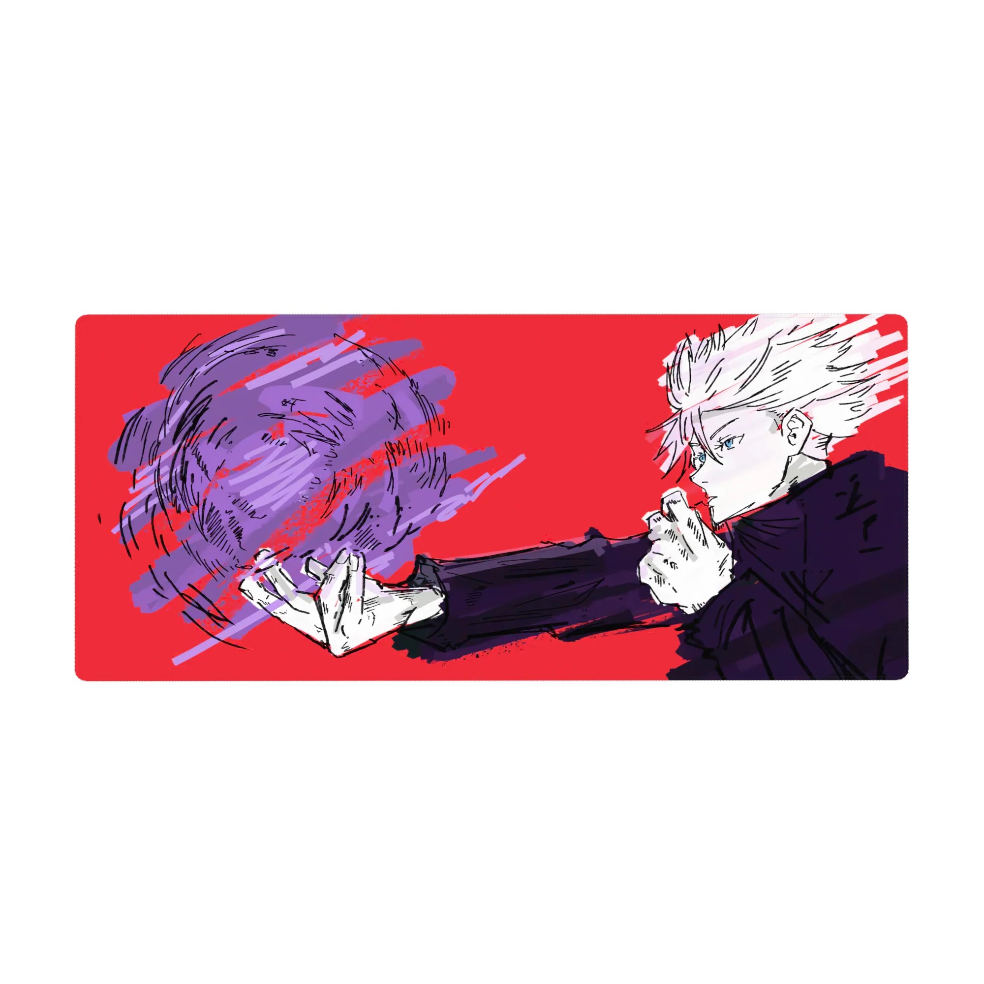 Jujutsu Kaisen Deskmat | Mousepad | Deskpad - Violet Force - AniChan