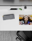 One Piece Deskmat | Mousepad | Deskpad - Law’s Golden Fury - AniChan