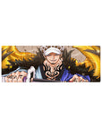 One Piece Deskmat | Mousepad | Deskpad - Law’s Golden Fury - AniChan