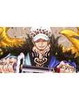 One Piece Deskmat | Mousepad | Deskpad - Law’s Golden Fury - AniChan