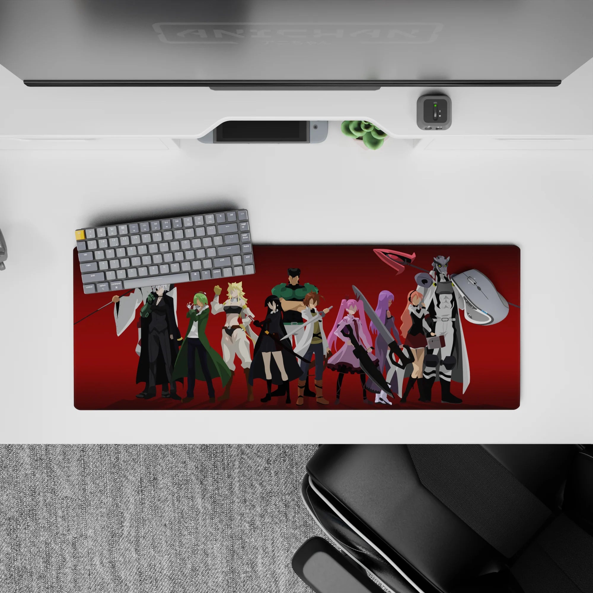 Akame ga Kill - Anime Mouse Pad and Desk Pad - Crimson Night Assassins