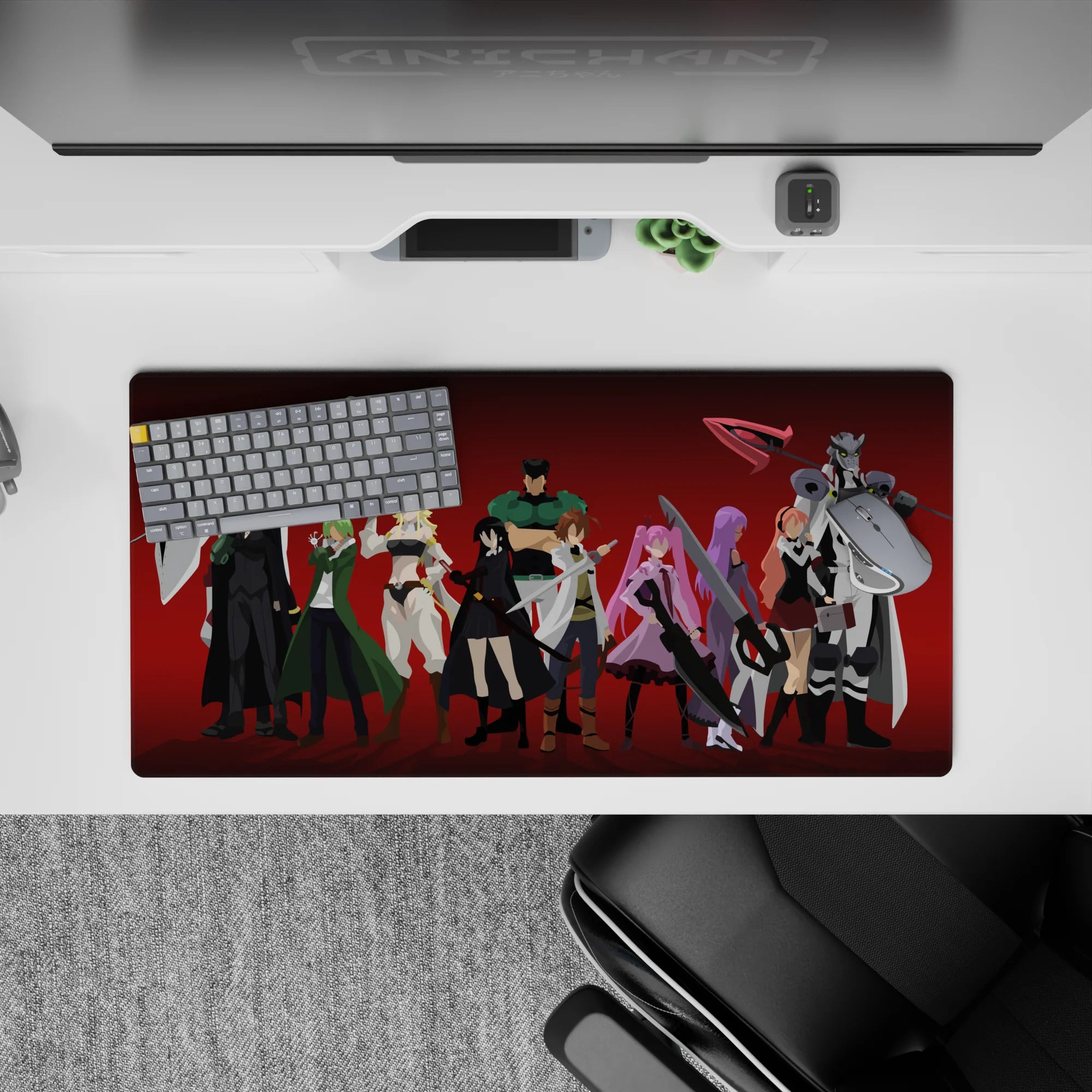 Akame ga Kill - Anime Mouse Pad and Desk Pad - Crimson Night Assassins