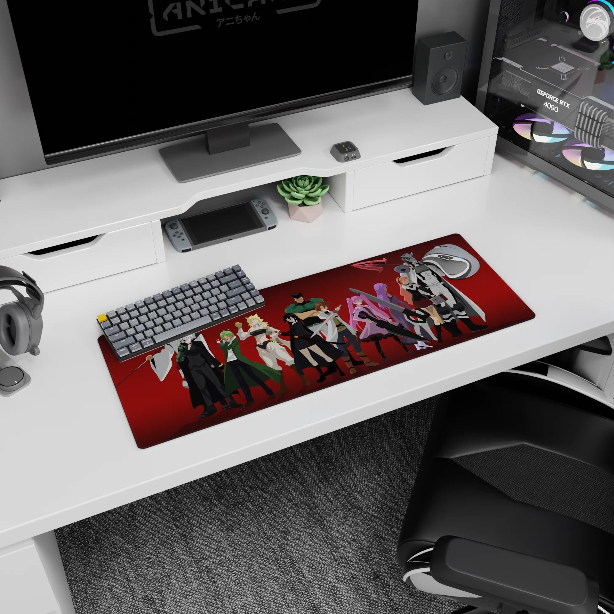 Akame ga Kill - Anime Mouse Pad and Desk Pad - Crimson Night Assassins